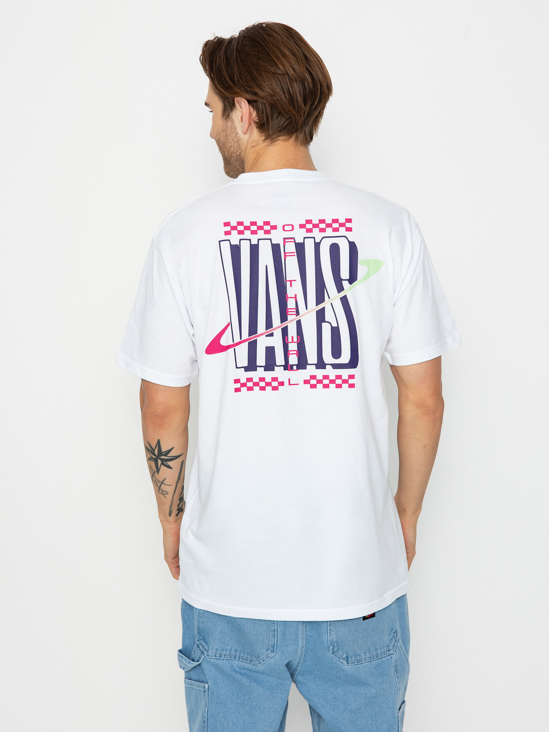 Vans best sale shirt logo