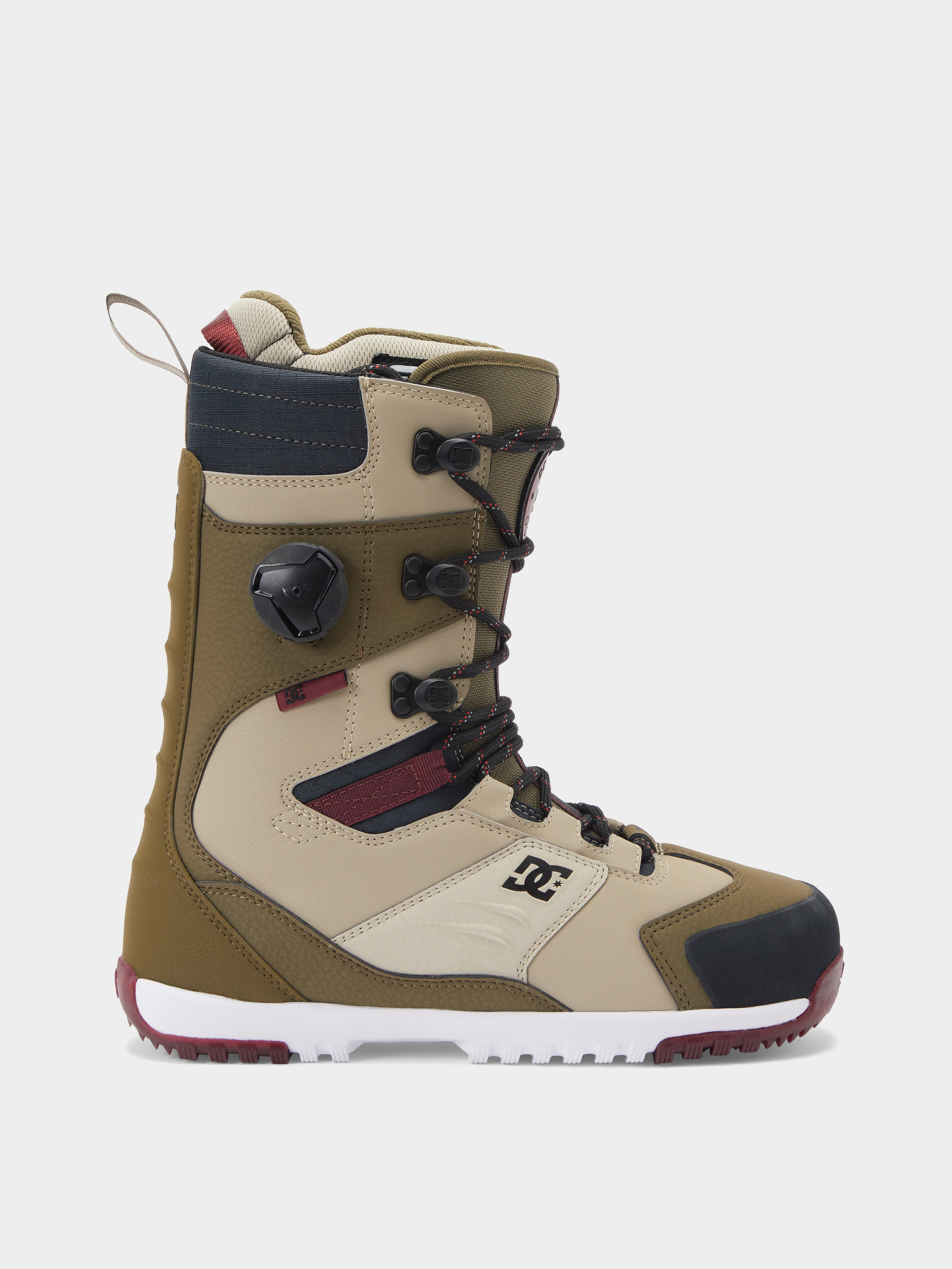 Mens DC Premier Hybrid Snowboard boots (olive/military)