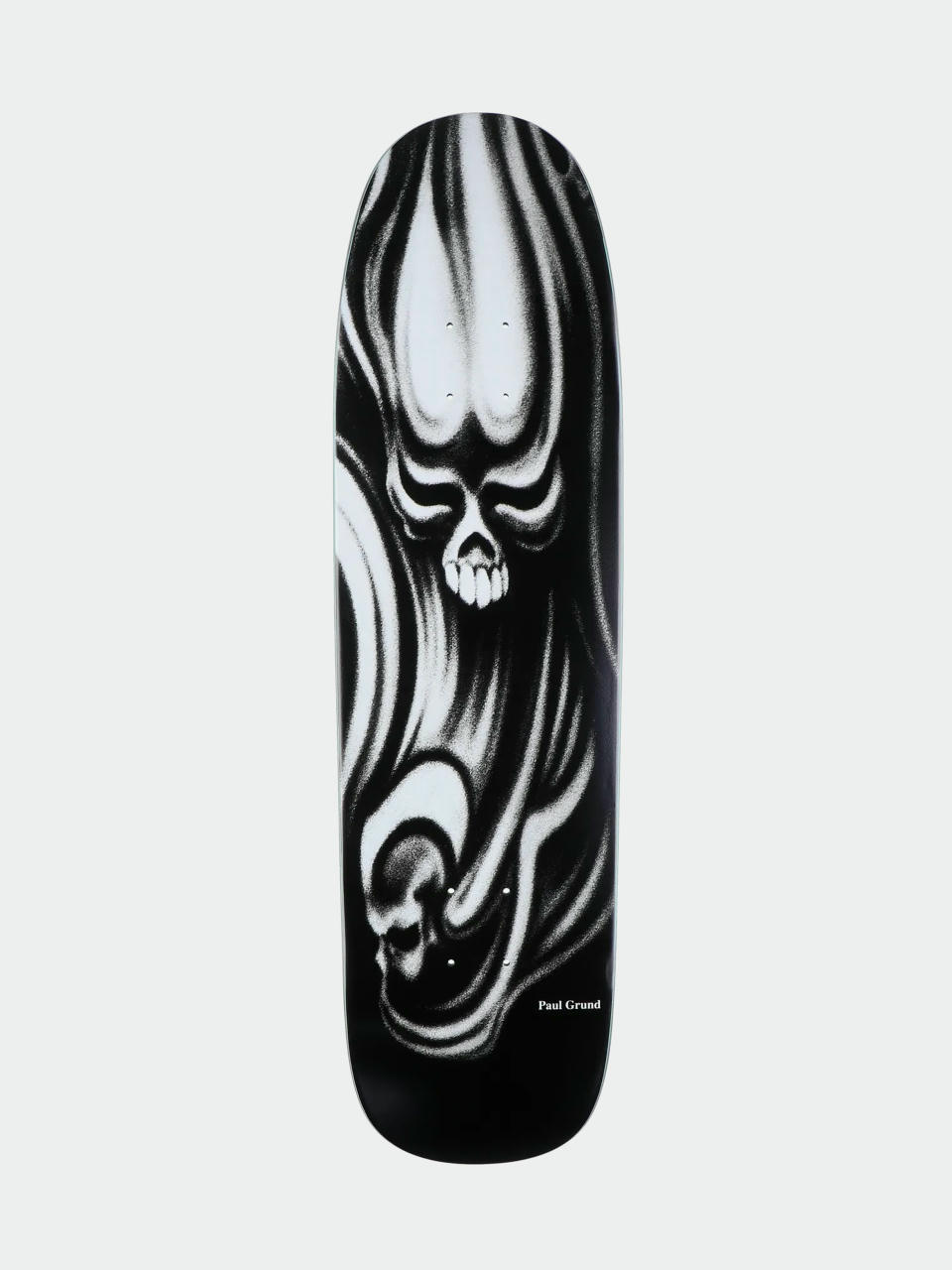 Polar Skate Paul Grund Skulls Deck (black/white)