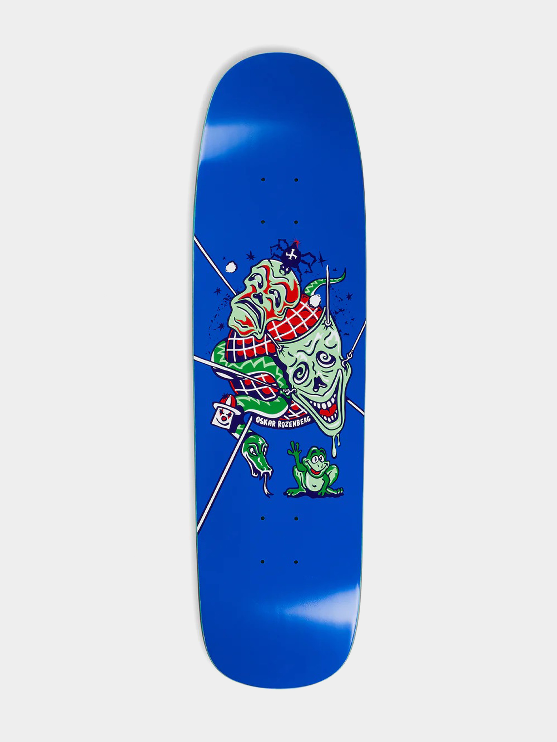 Polar Skate Oskar Rozenberg The Mask Deck (blue)