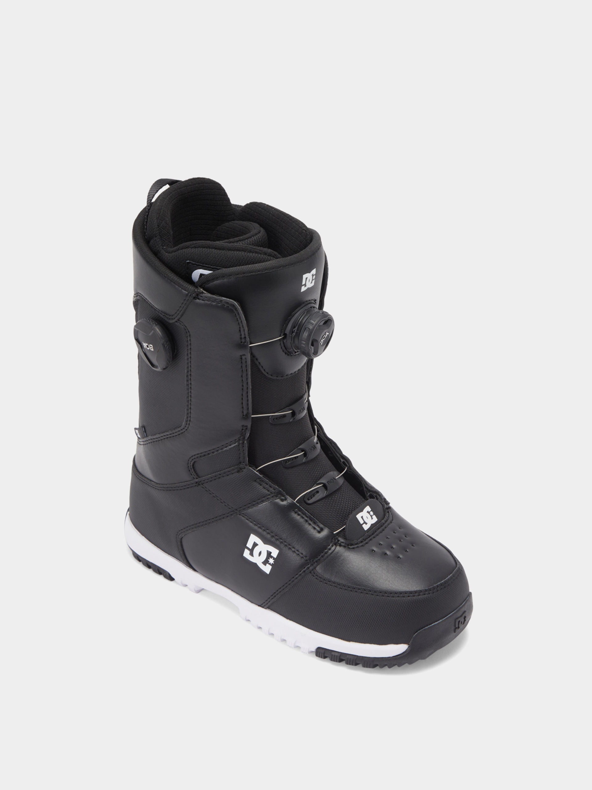 Dc control snowboard boots black black white 