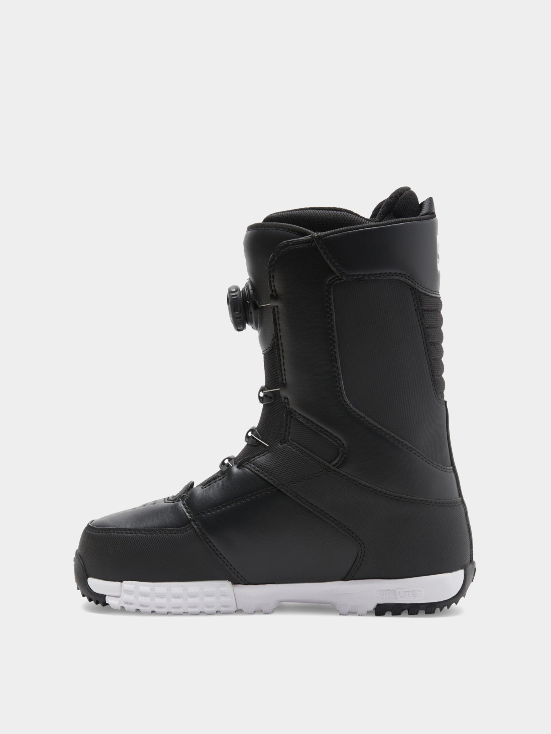 Dc control snowboard boots black black white 