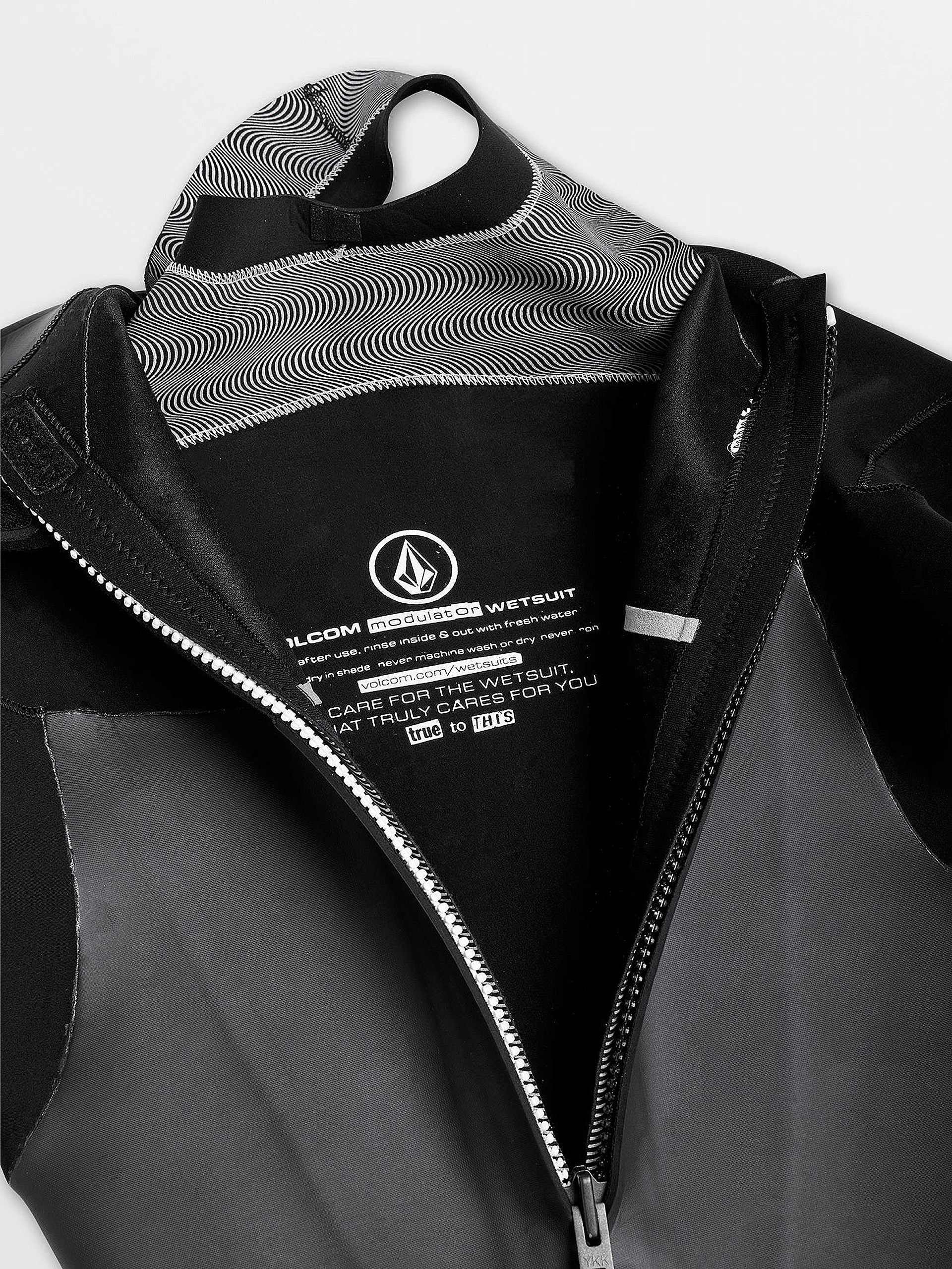 Volcom Modulator 3/2Mm Long Sleeve Back Zip Fullsuit Neoprenanzug (black)