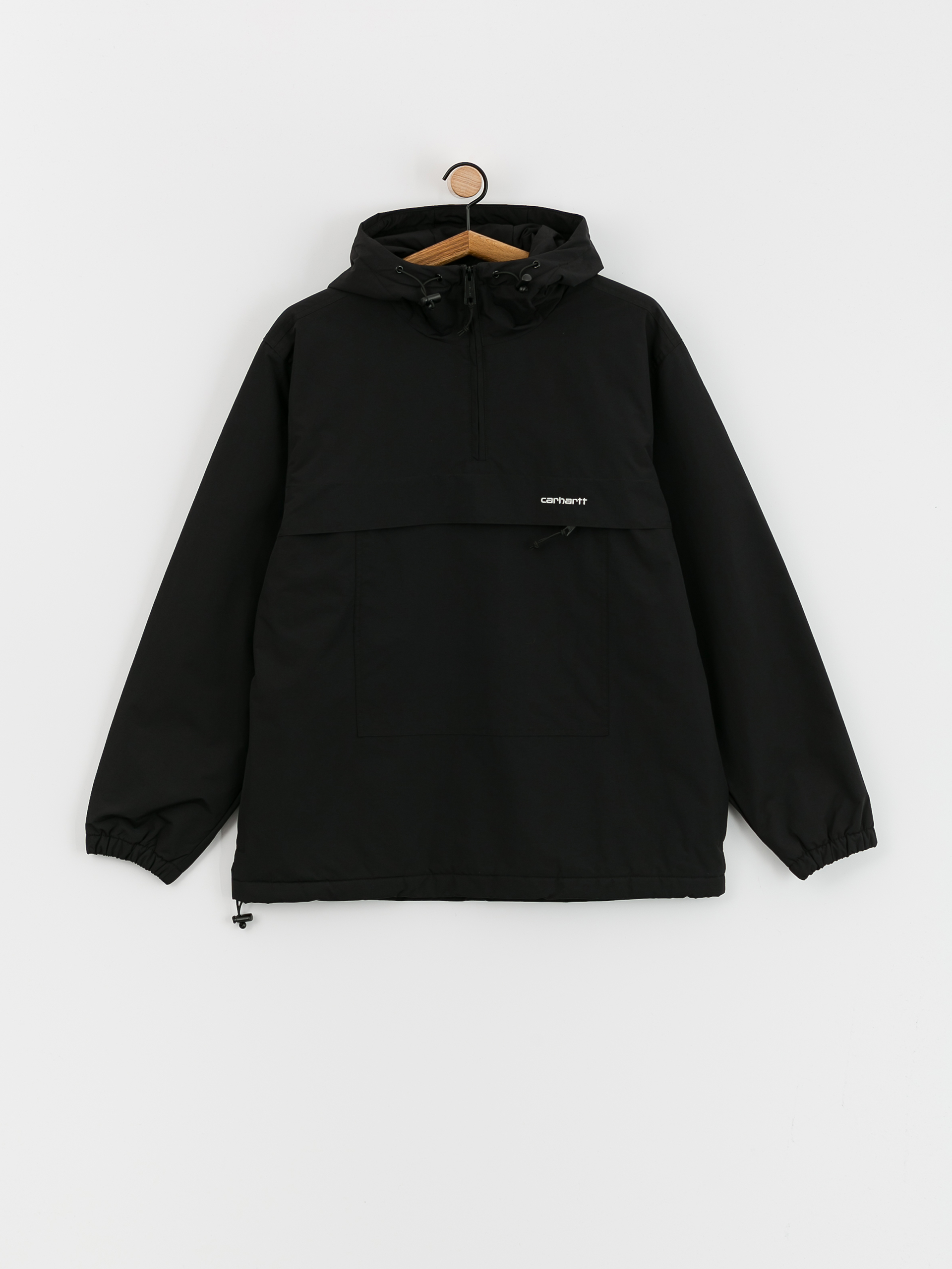 Carhartt WIP Windbreaker Pullover Jacket black black white