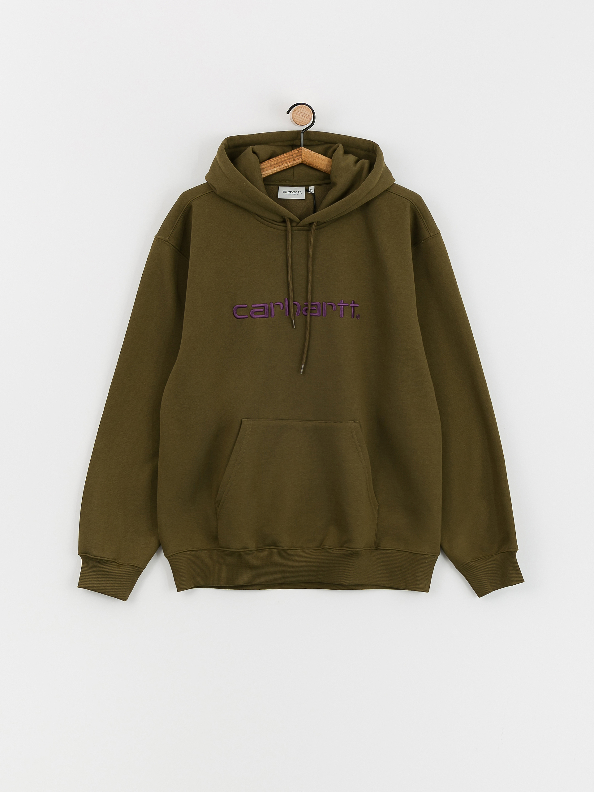 【CARHARTT】 HOODED CARHARTT SWEATSHIRT HIGHLAND/CASSIS Carhartt WIP Carhartt HD Hoodie - multicolor (highland/cassis)
