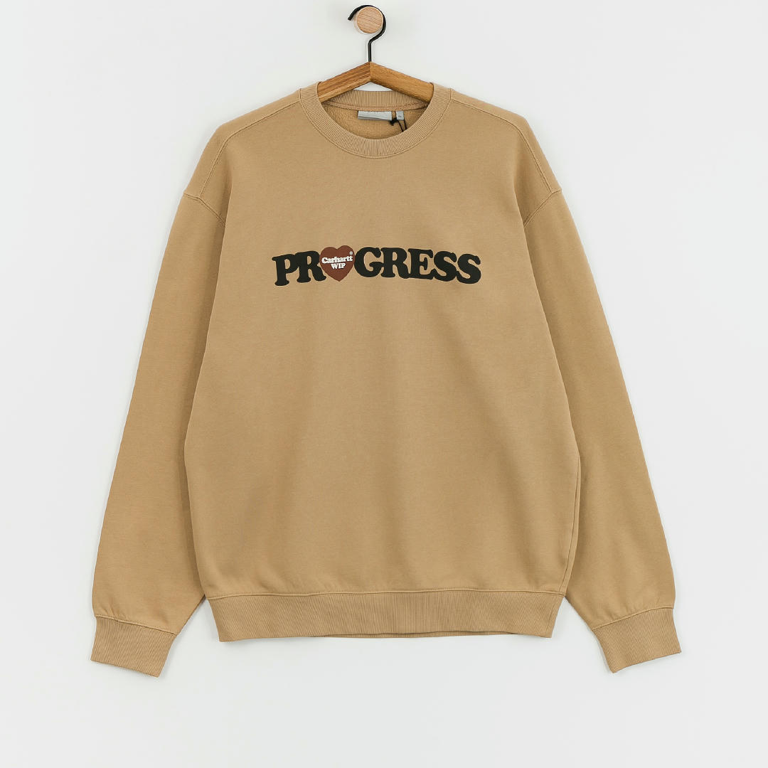 Carhartt WIP I Heart Progress Sweatshirt (dusty h brown)