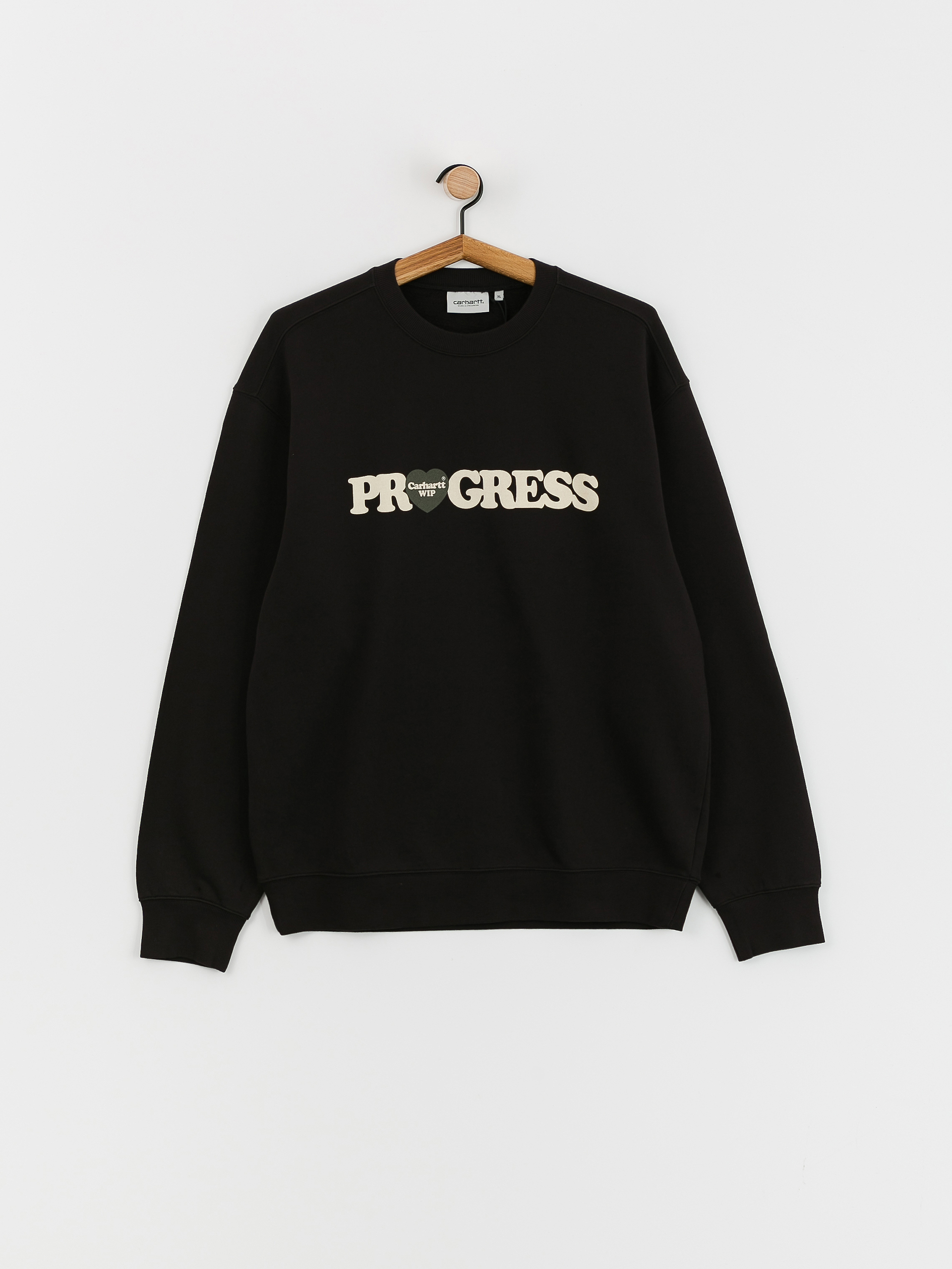 【Carhartt】 I HEART PROGRESS SWEATSHIRT Carhartt WIP I Heart Progress Sweatshirt - black (black)