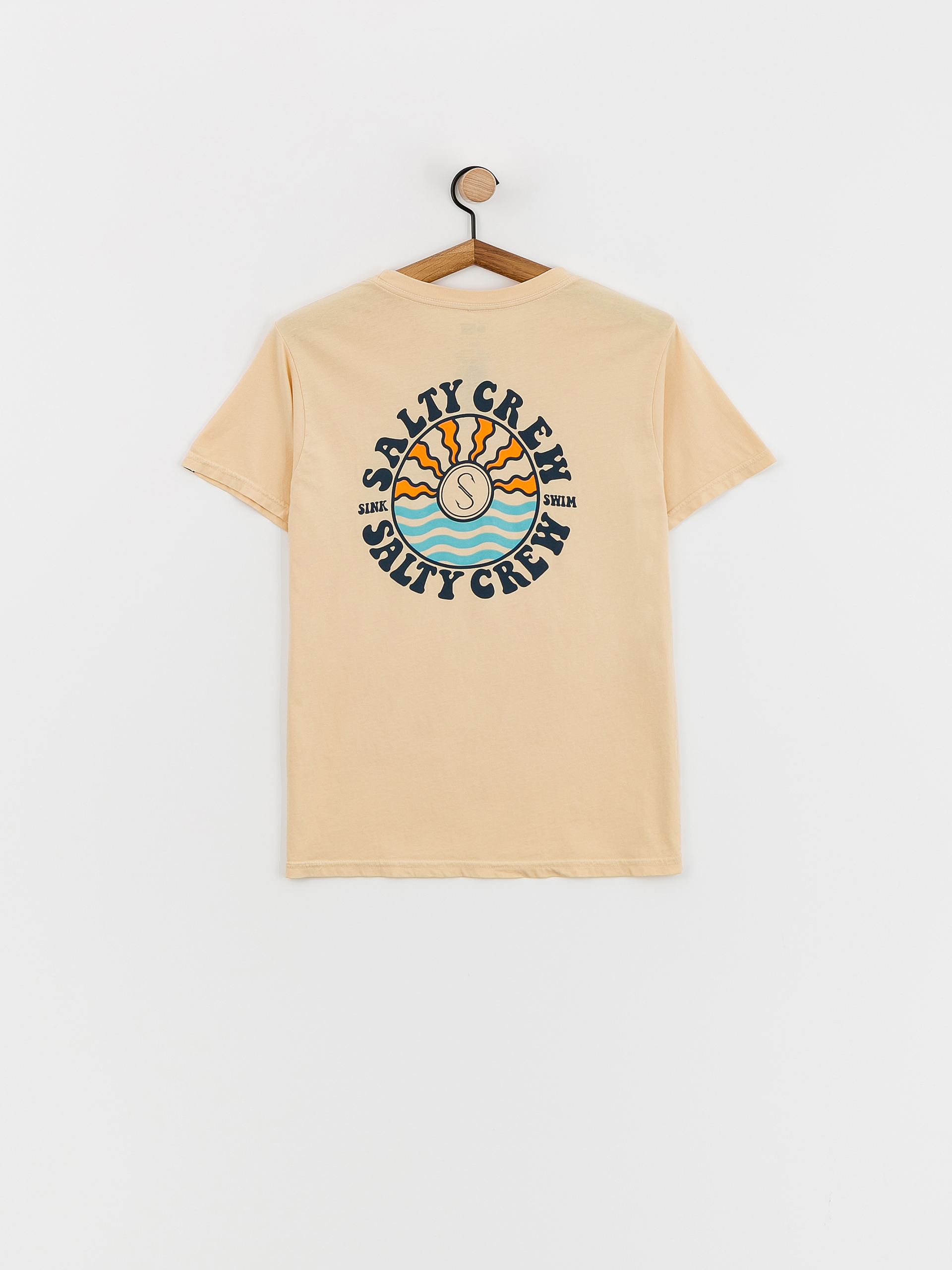 Salty Crew Sun Waves Boyfriend T-shirt Wmn (dusty gold)
