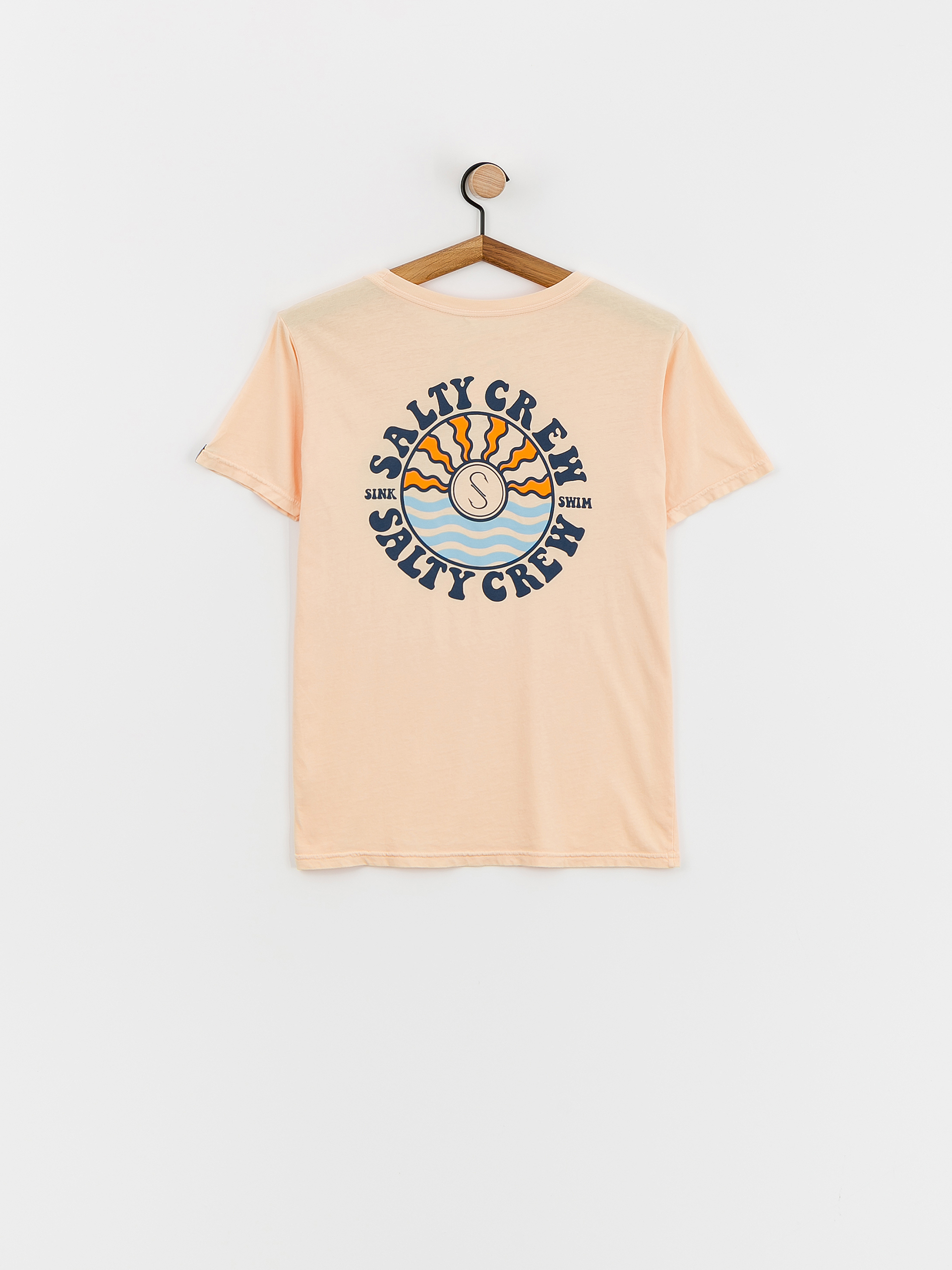 Salty Crew Sun Waves Boyfriend T-shirt Wmn (apricot)