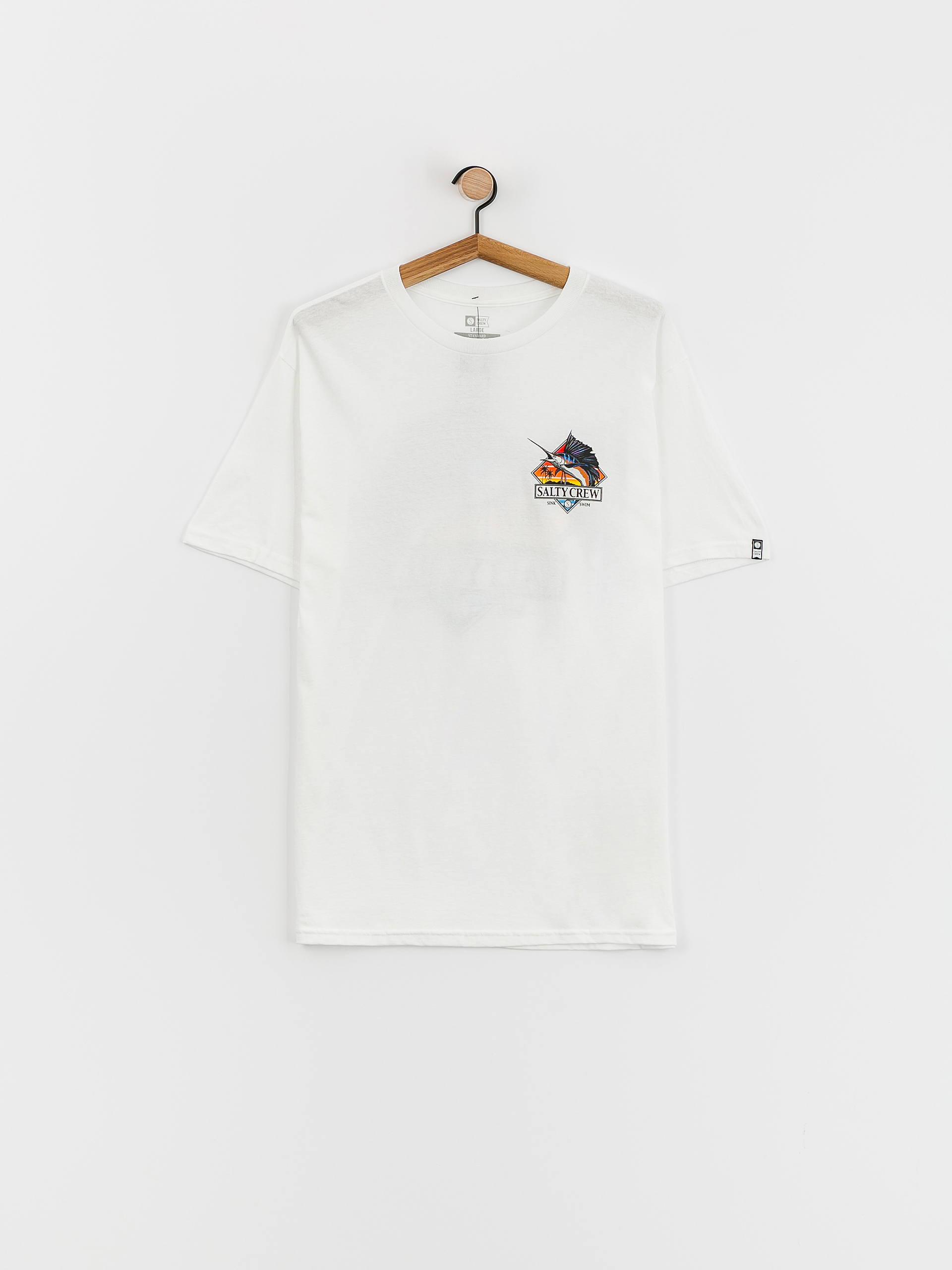 Salty Crew Gone Sailin Standard T-shirt (white)