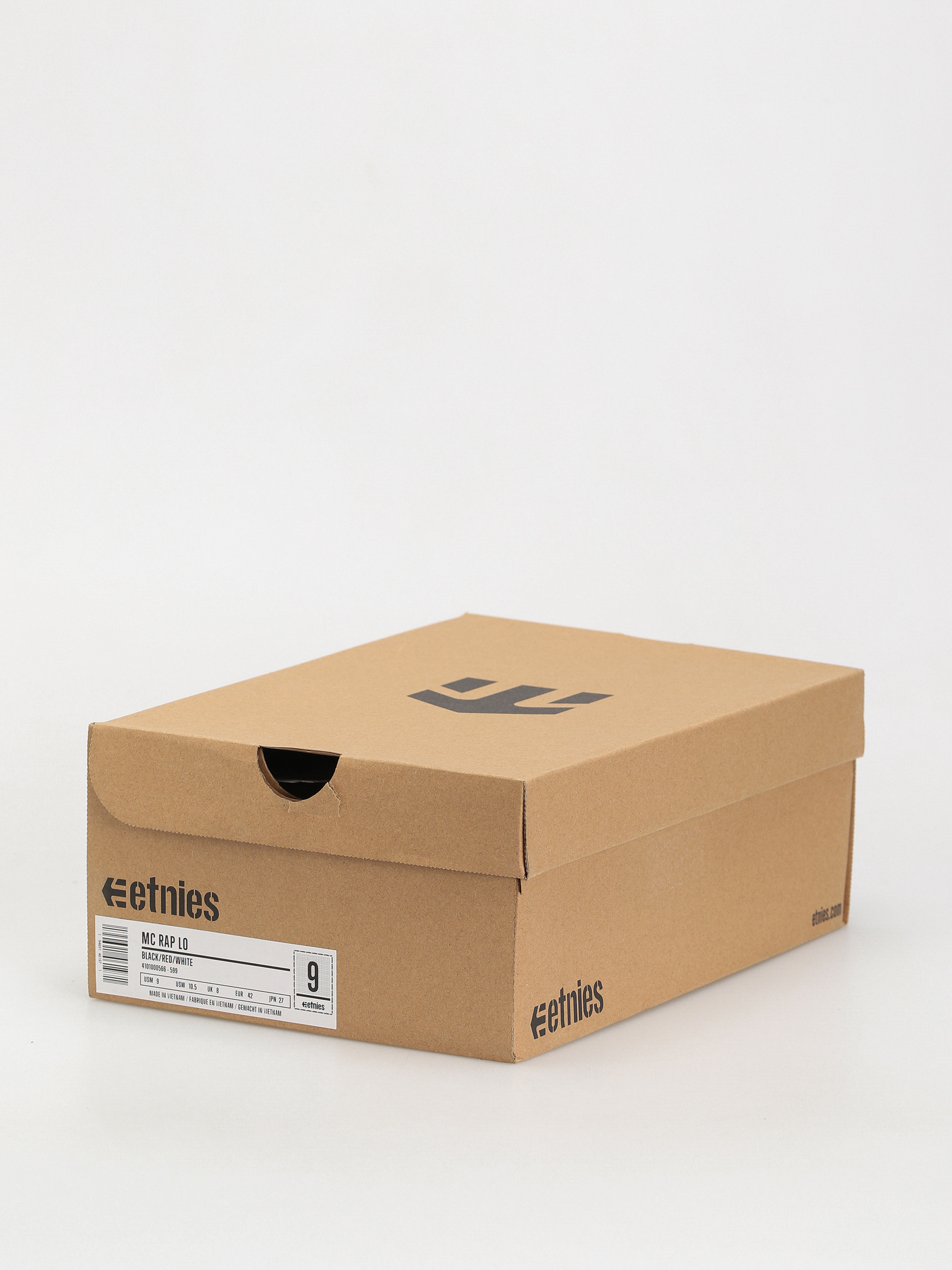 Etnies Mc Rap Lo Shoes (black/red/white)