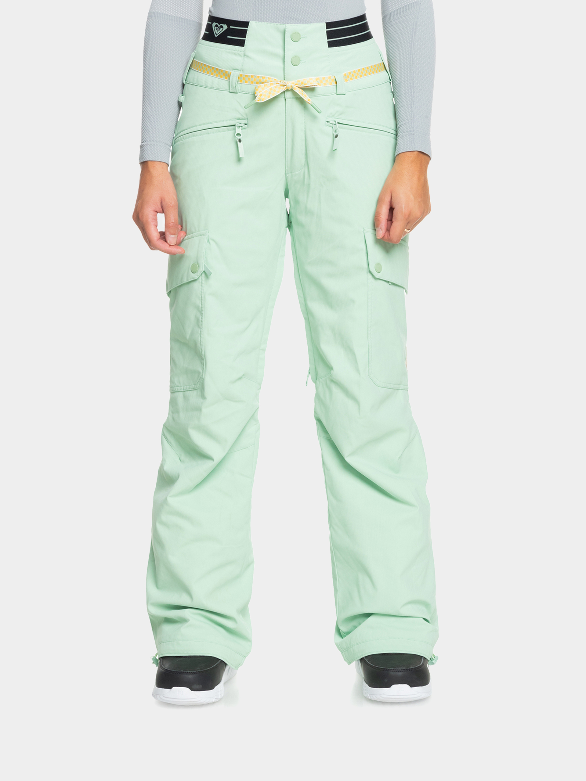 Roxy Passive Lines Snowboard pants Wmn (cameo green)