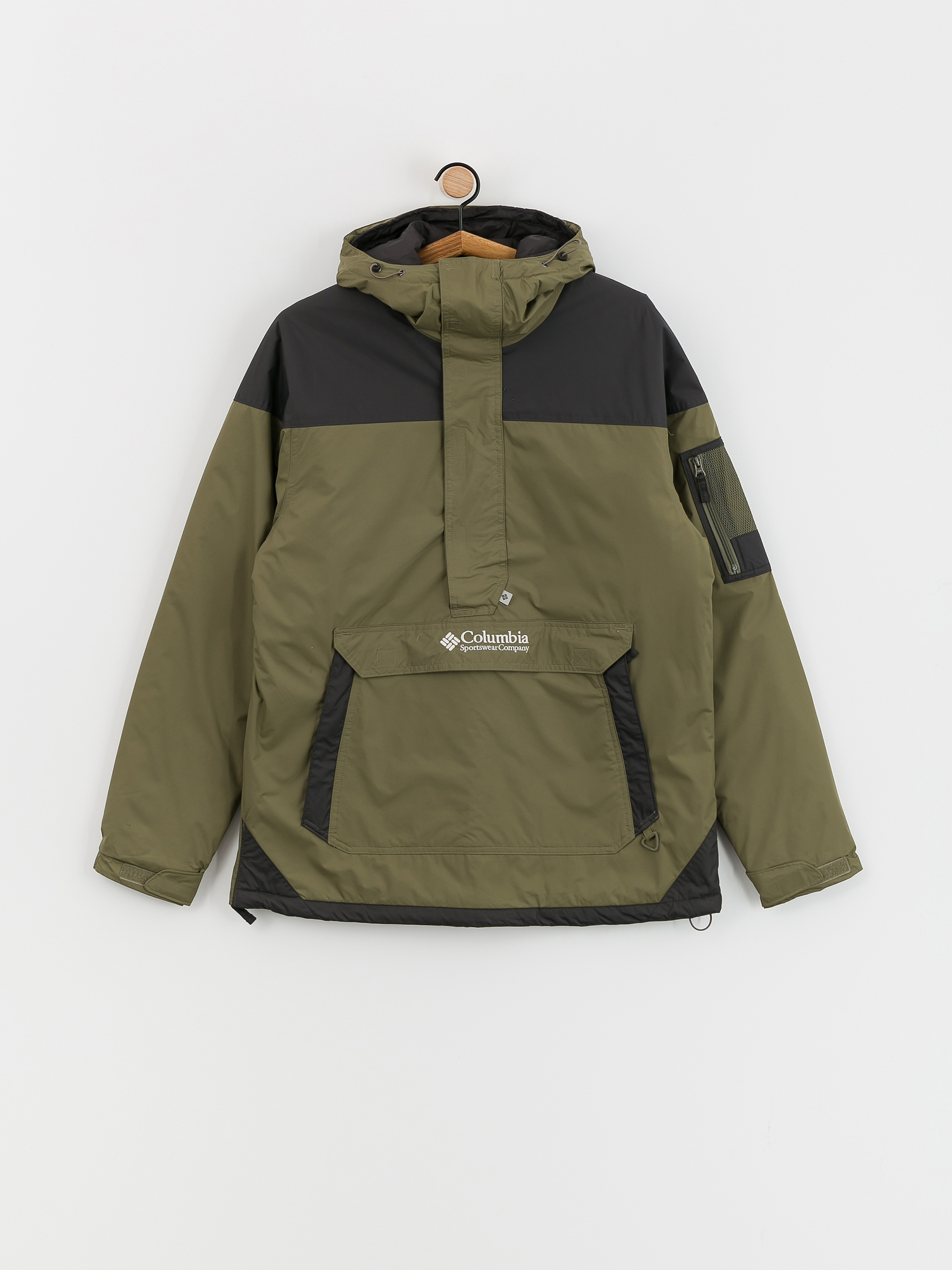Columbia Challenger Pullover Jacke (stone green/shark)