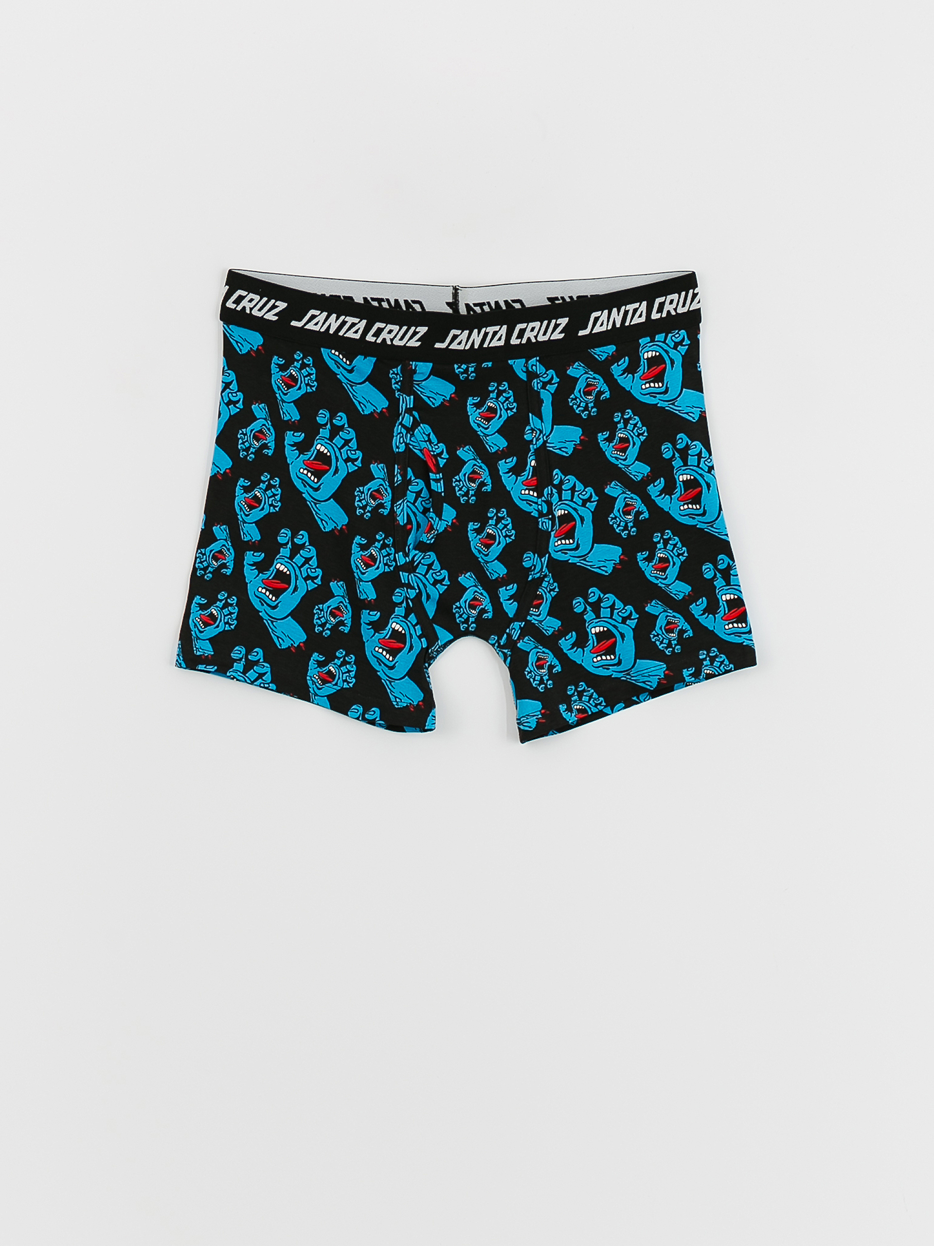 Santa Cruz Hands All Over Boxer Brief Underwear (black)