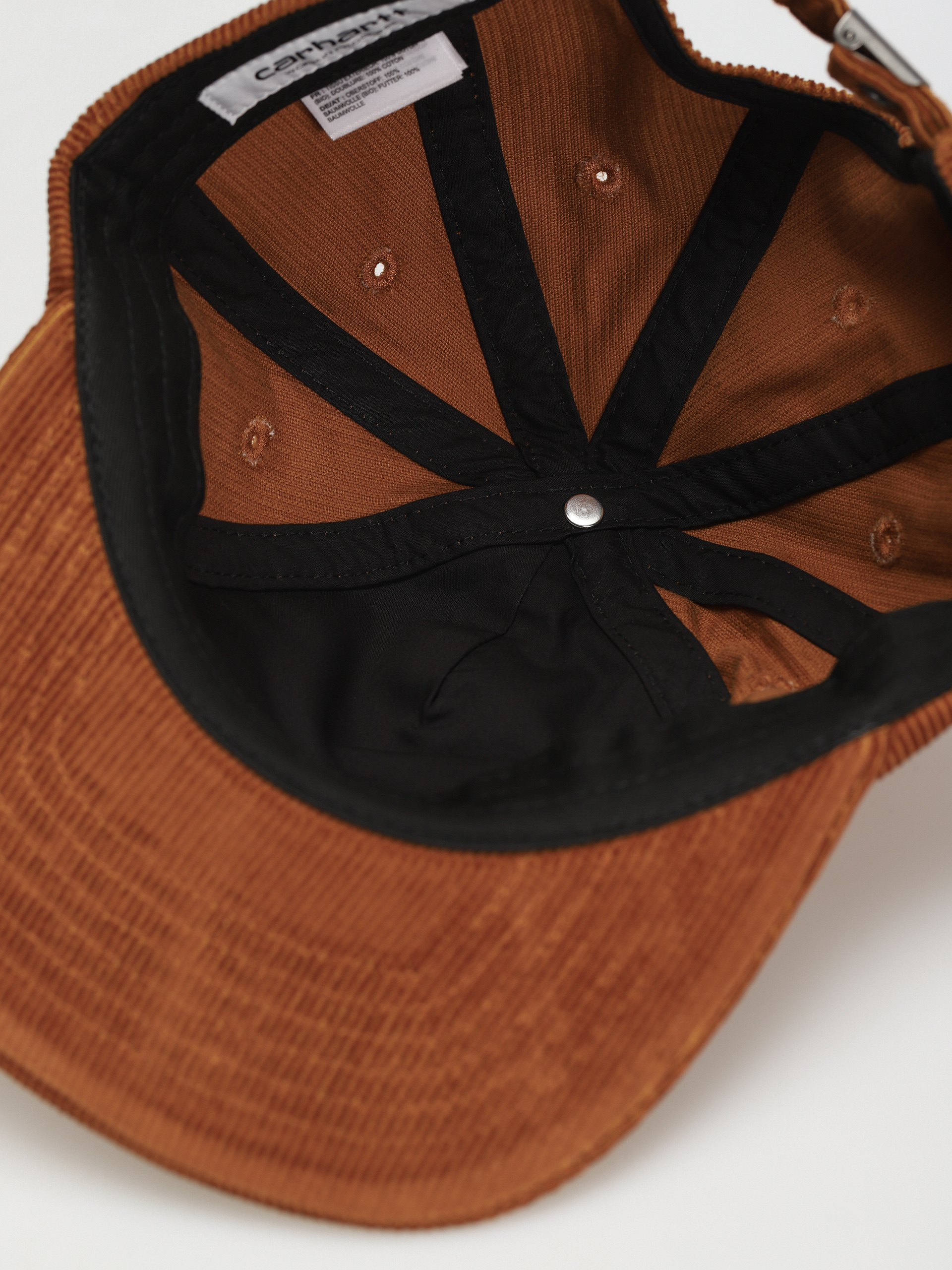 Carhartt WIP Rugged Cap (deep h brown/black)