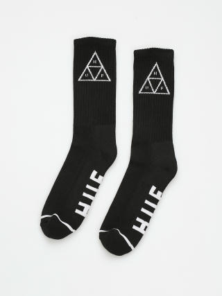 HUF Triple Triangle Crew Socks (black)