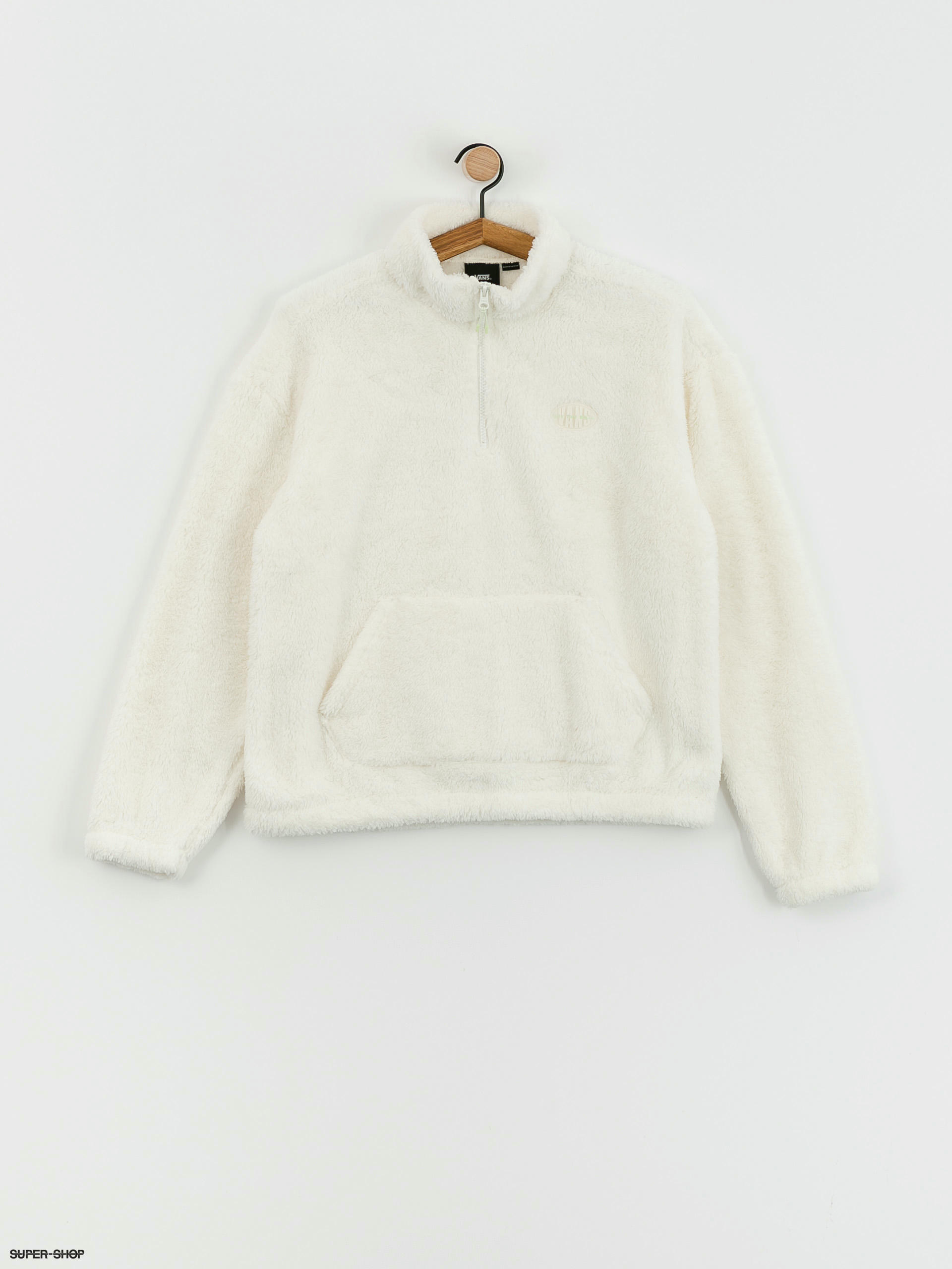 Hollister sherpa lined half zip outlet sweatshirt