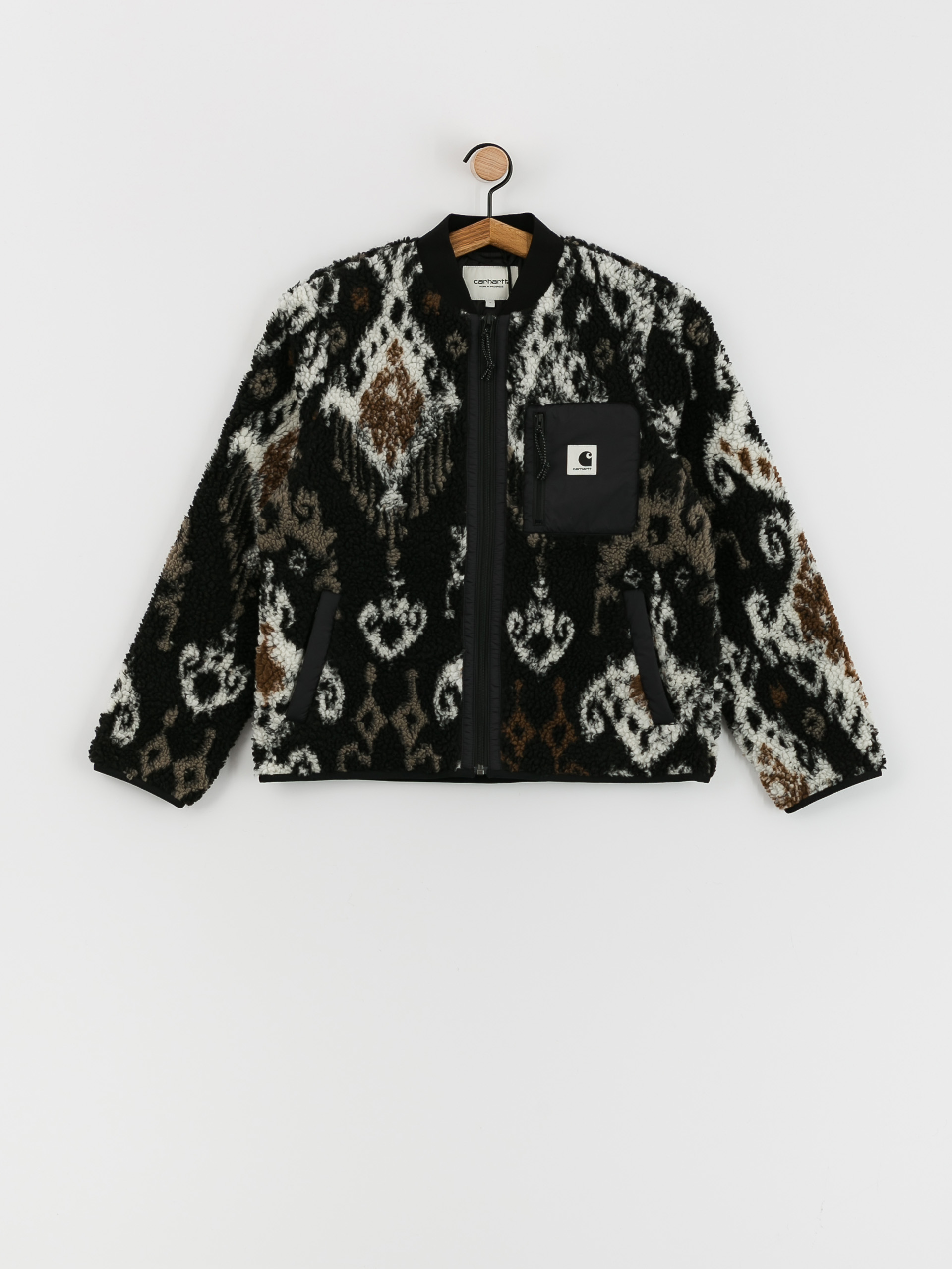Carhartt WIP Janet Liner Jacket Wmn (baru jacquard black/black)