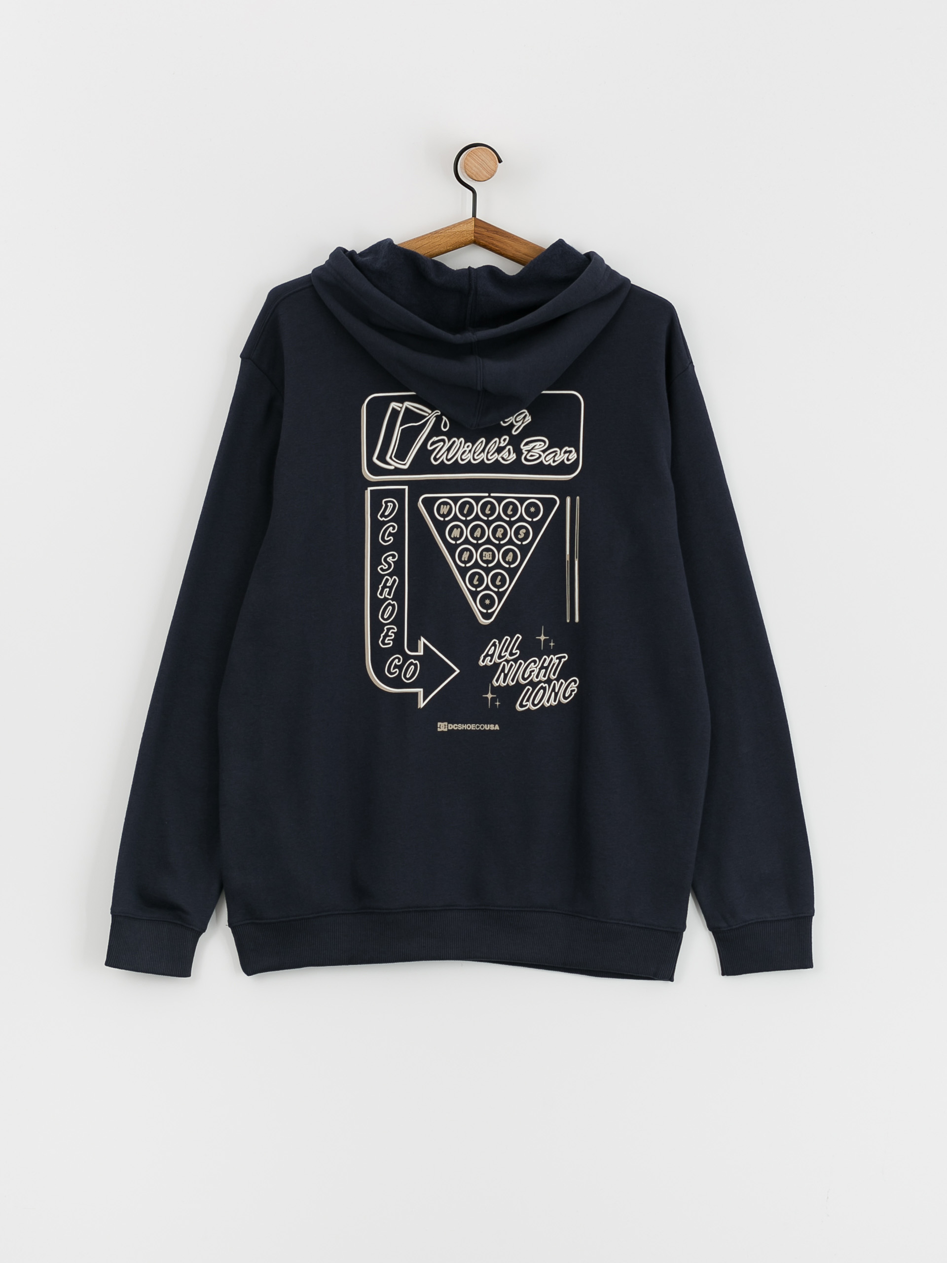 DC Big Willys HD Hoodie (navy blazer)