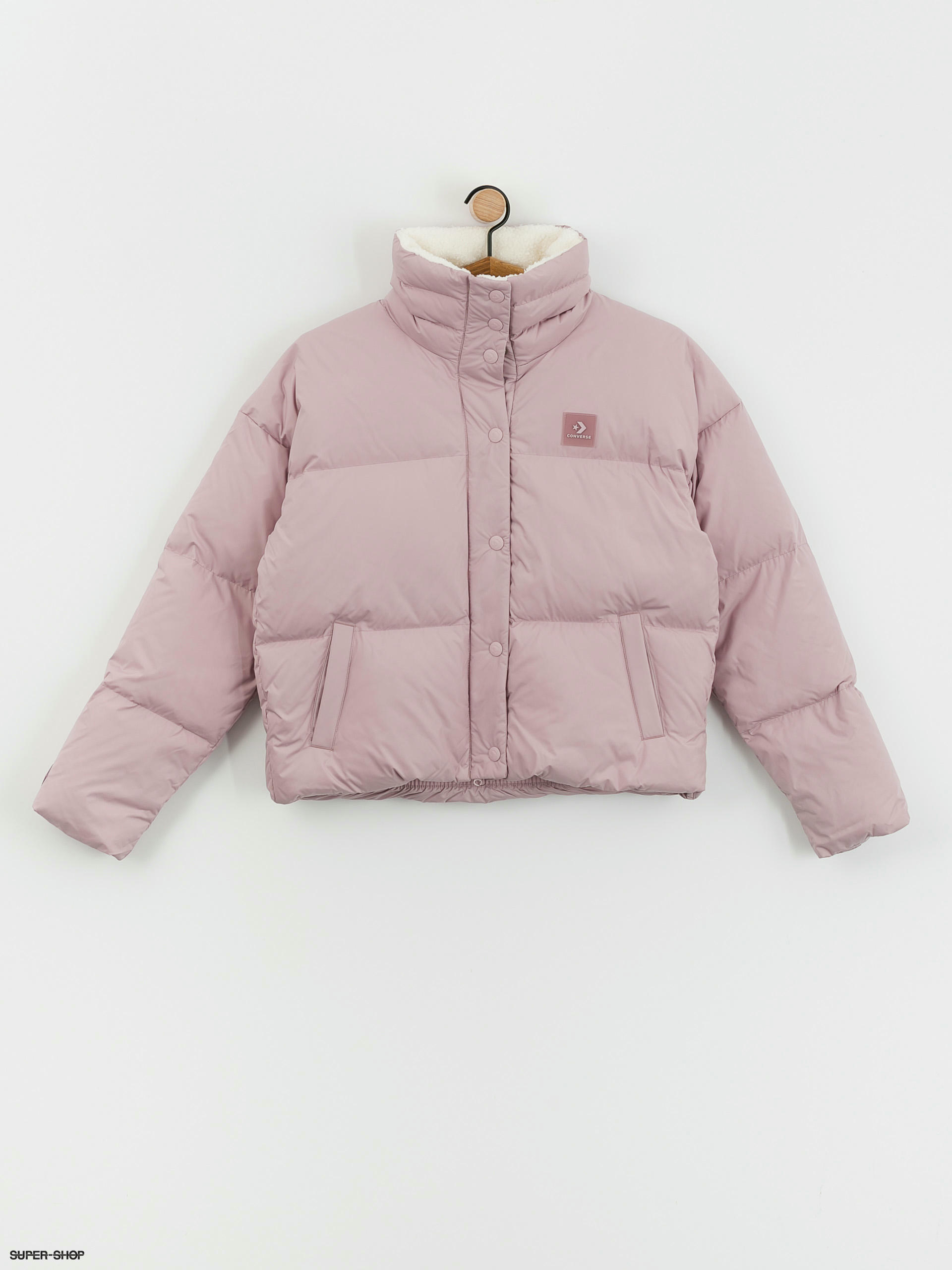 Pink hotsell converse jacket