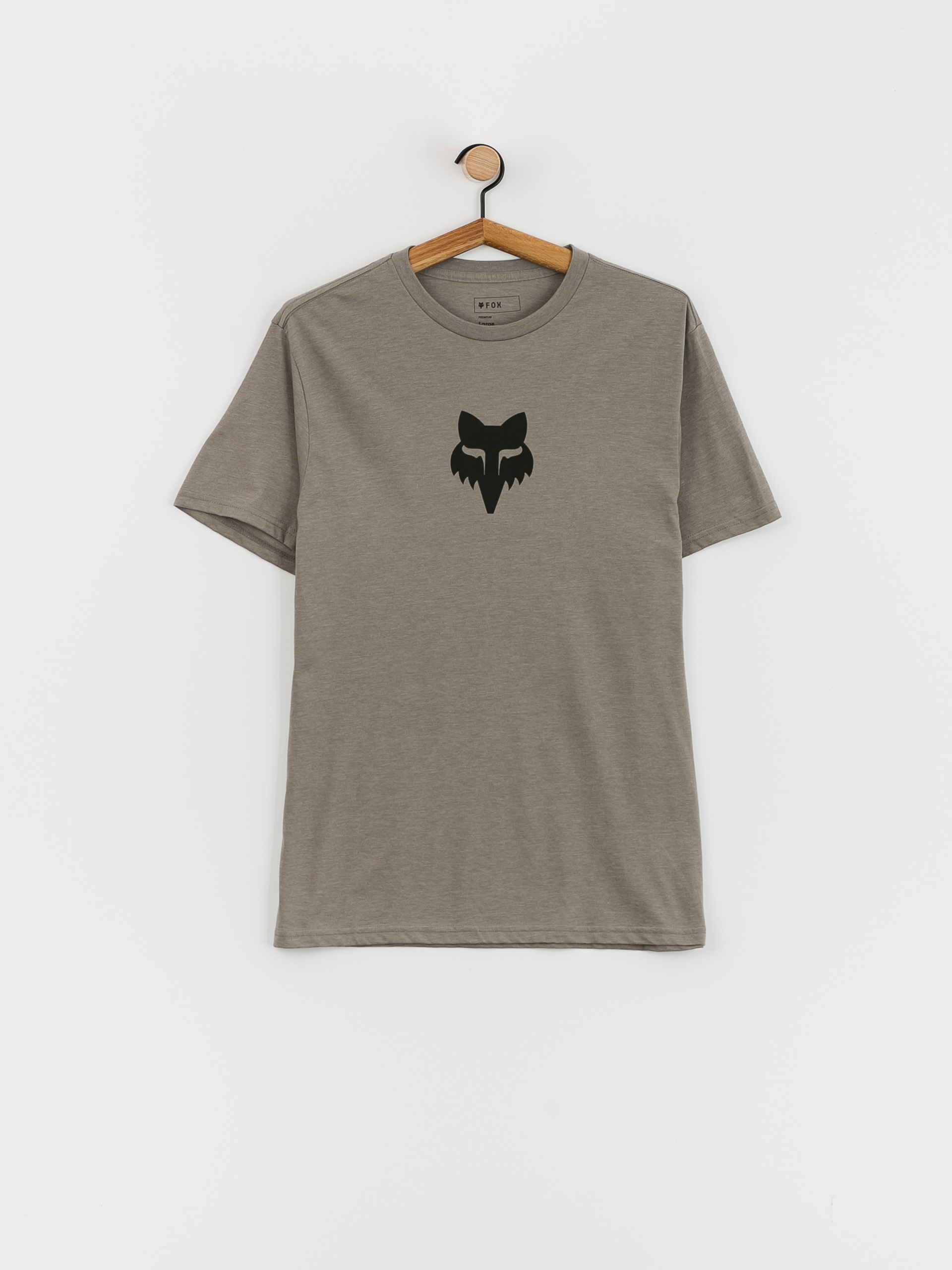 Fox Head T-shirt (heather/graphite)