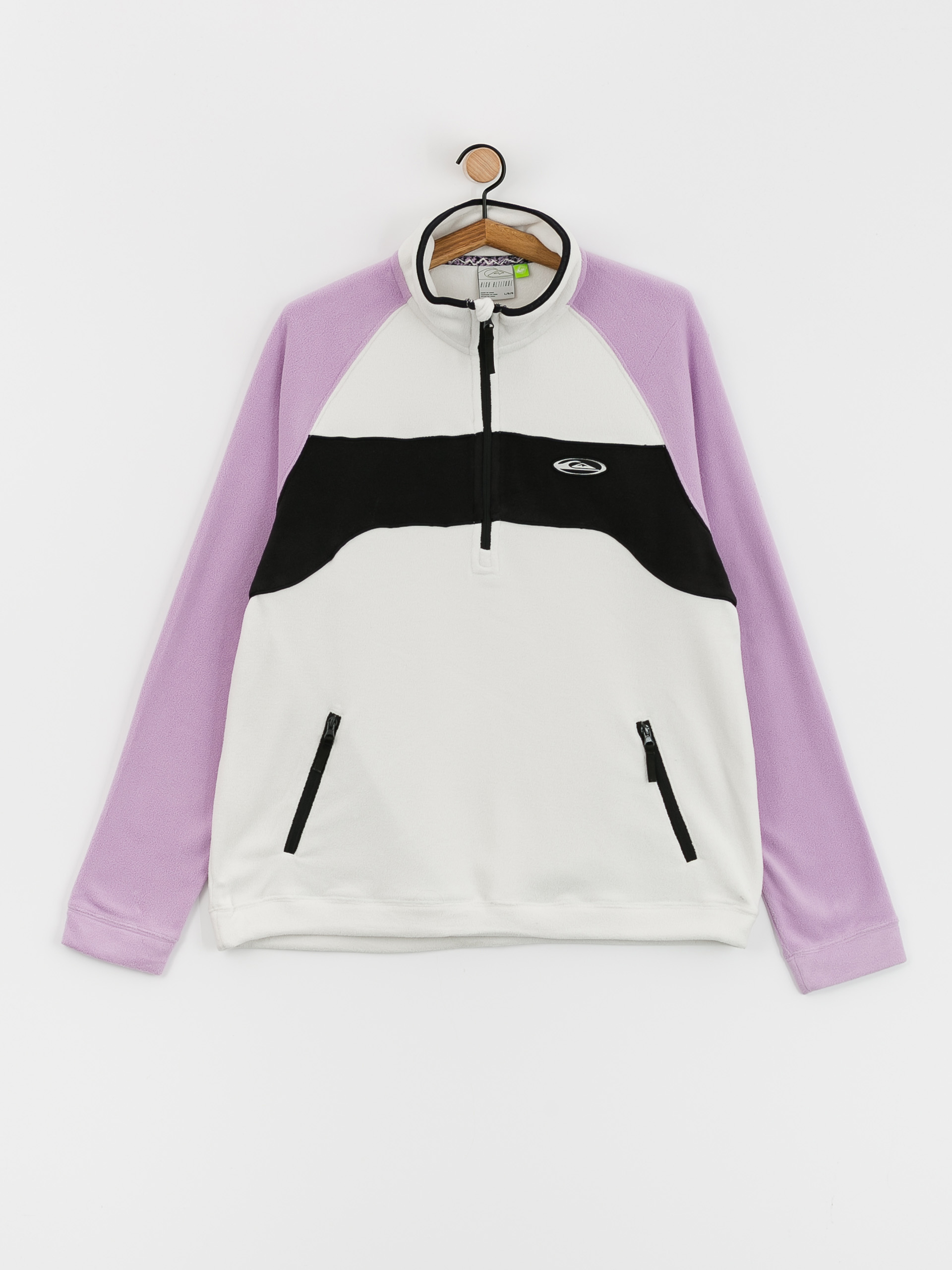 Herren Quiksilver Powder Chaser Fleece jacke (nimbus cloud)