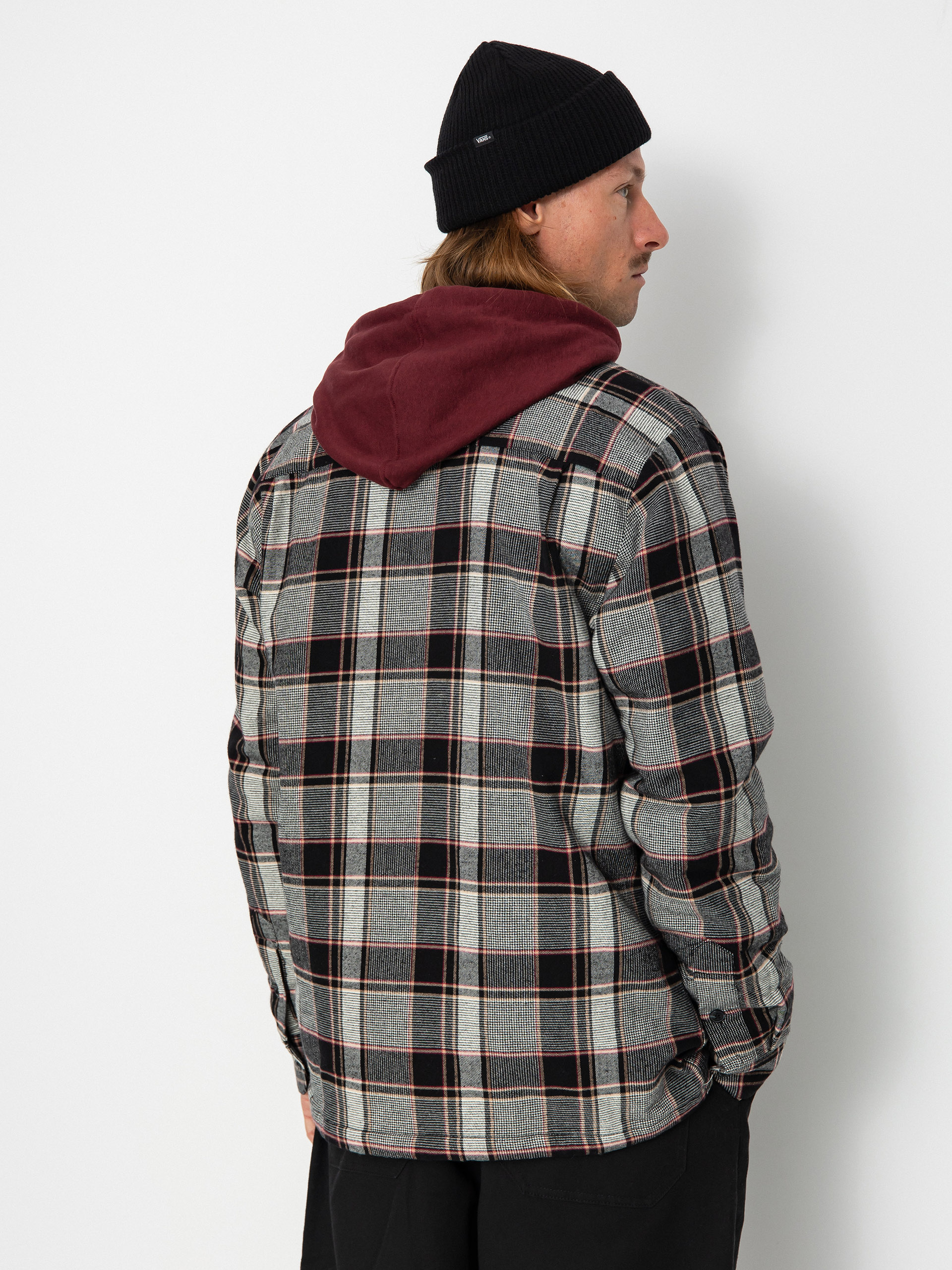 Volcom Brickstone Lined Flannel Ls Hemd (dirty white)