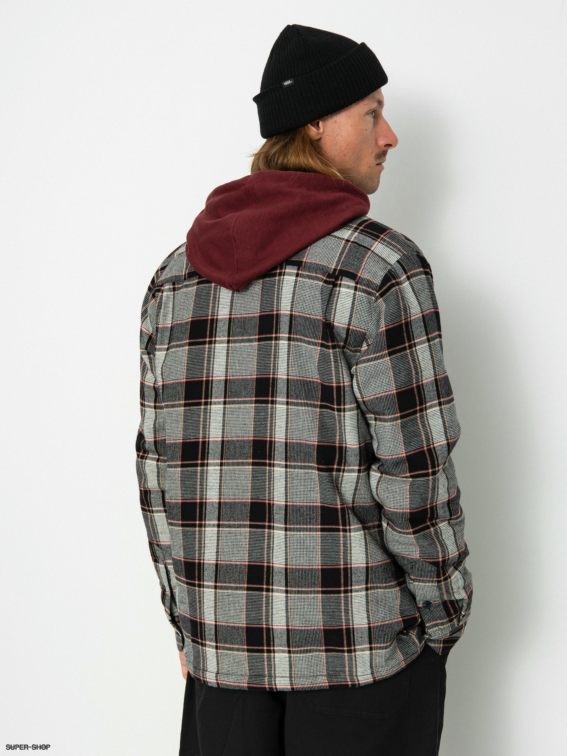 Volcom Brickstone Lined Flannel Ls Shirt (dirty white)