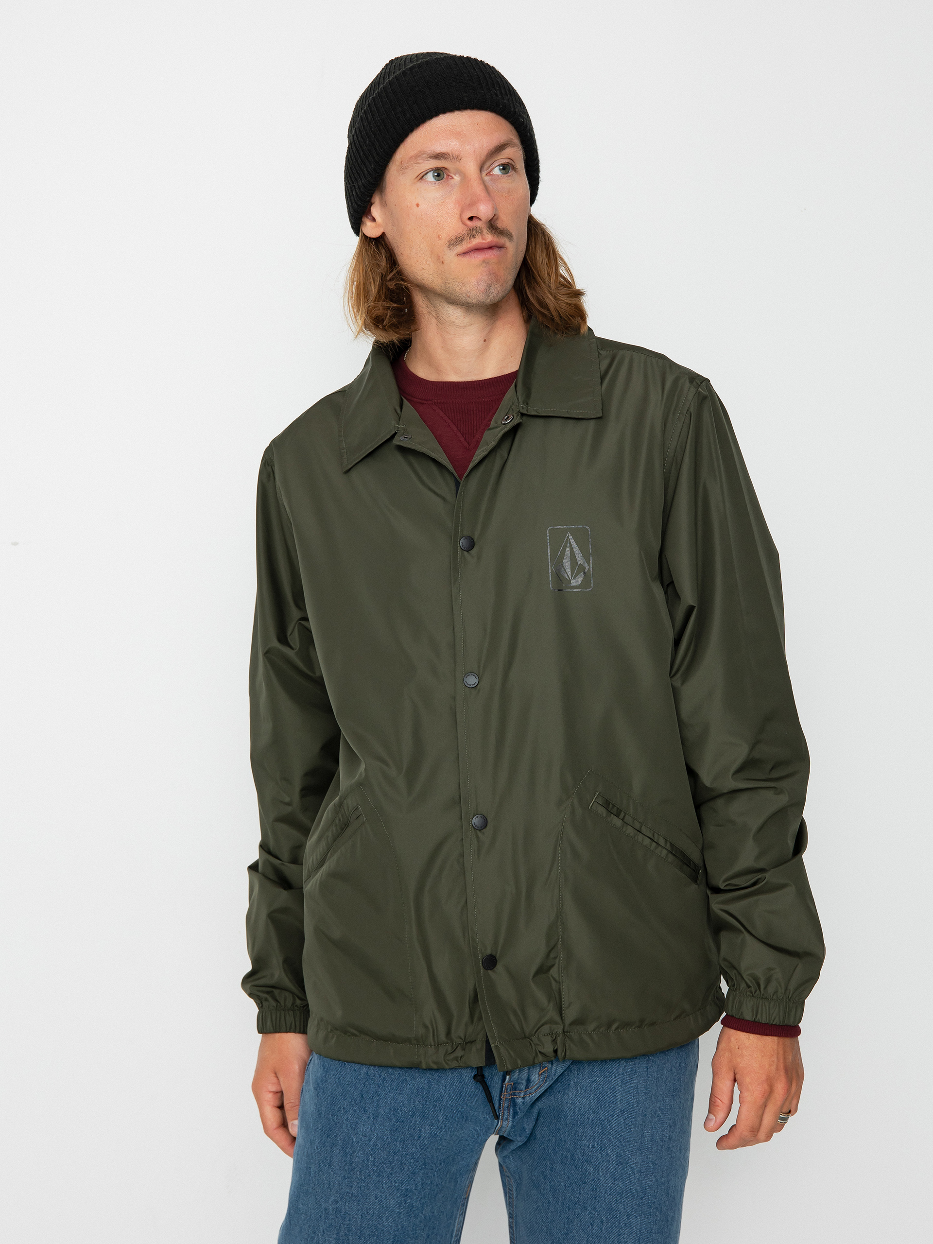 Volcom Skate Vitals Coach Jacke (squadron green)