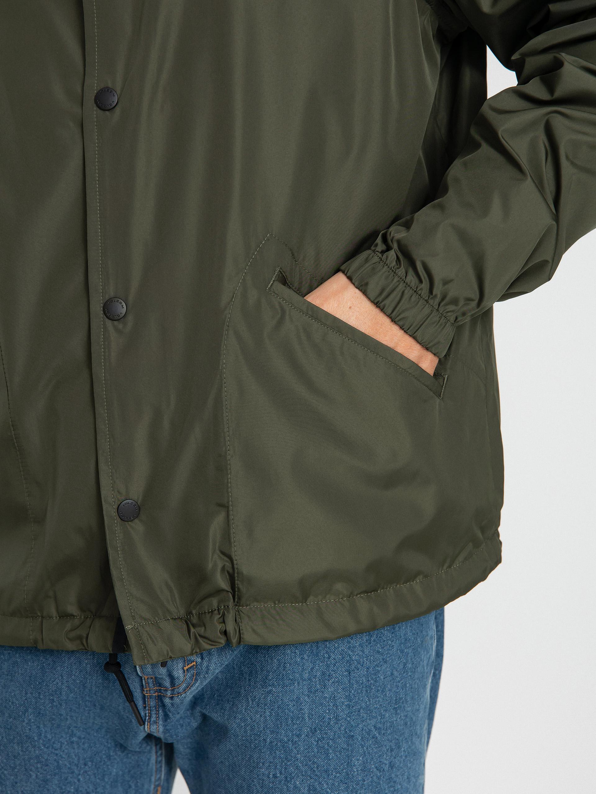 Volcom Skate Vitals Coach Jacke (squadron green)