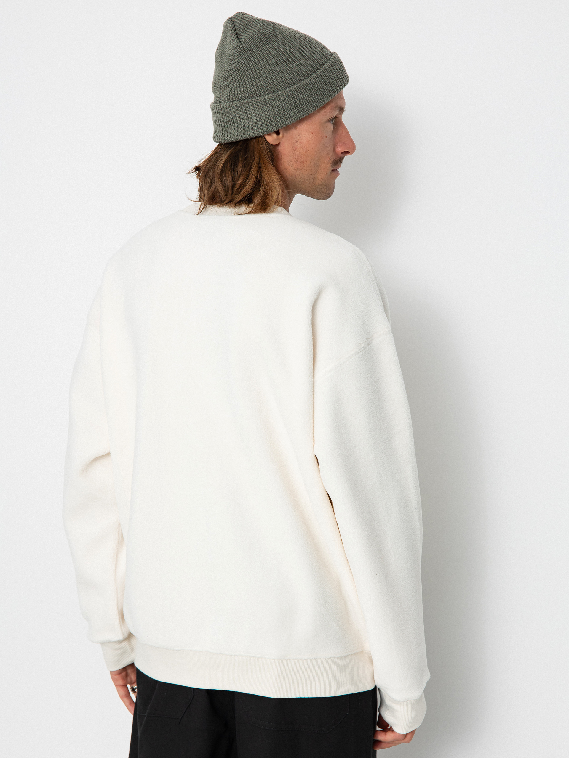 Volcom Too Kool Lse Crew Sweatshirt (dirty white)