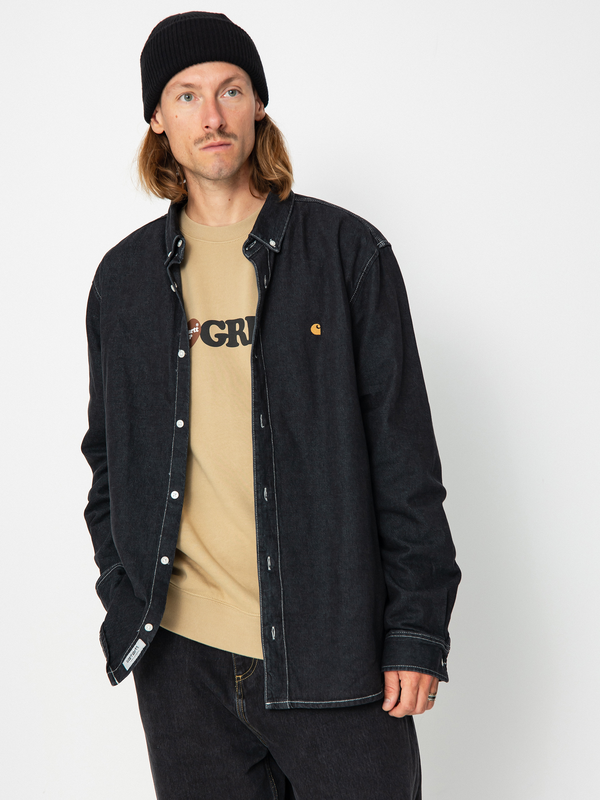 Carhartt WIP Weldon Shirt (black)