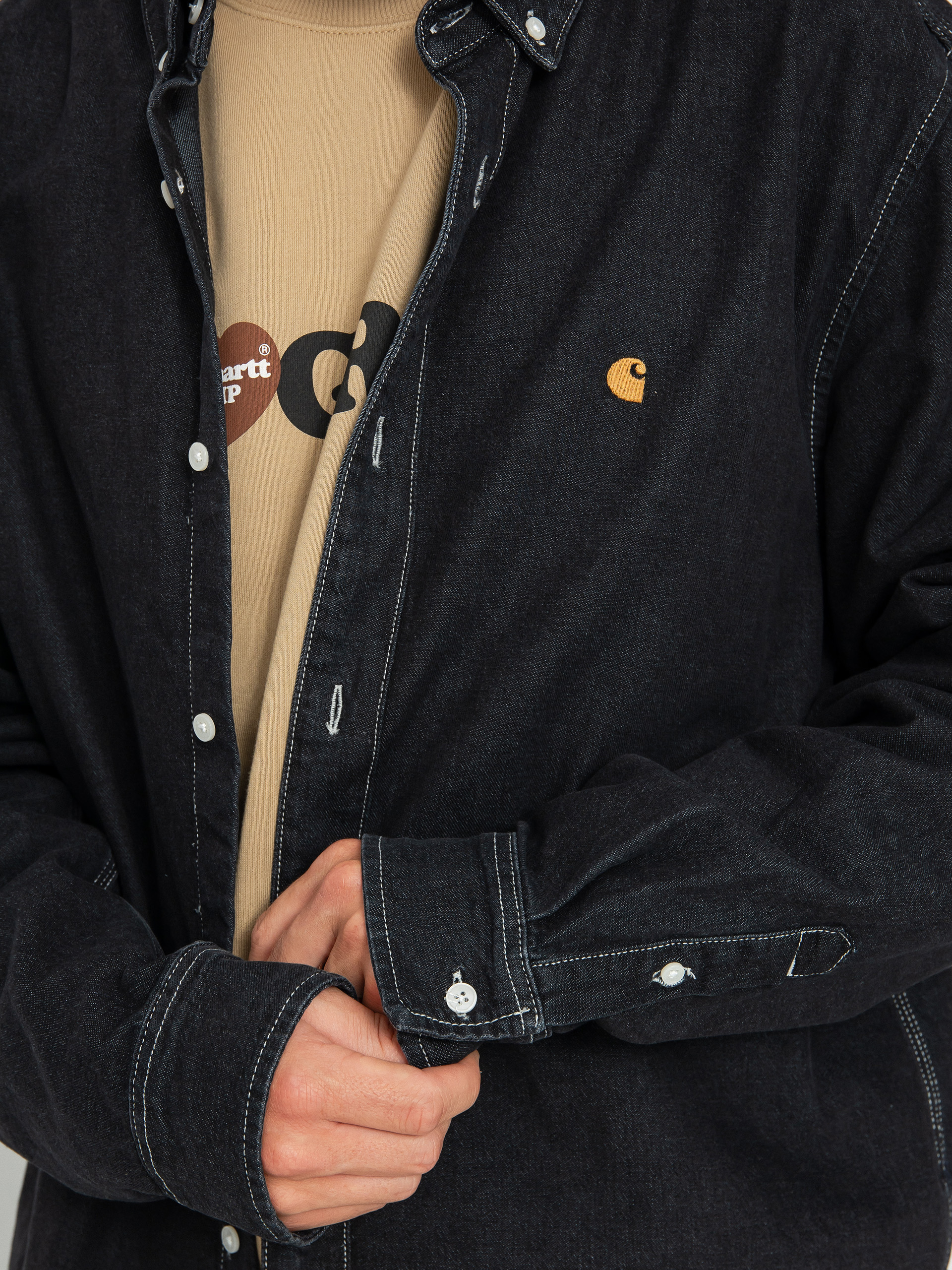 Carhartt WIP Weldon Shirt (black)