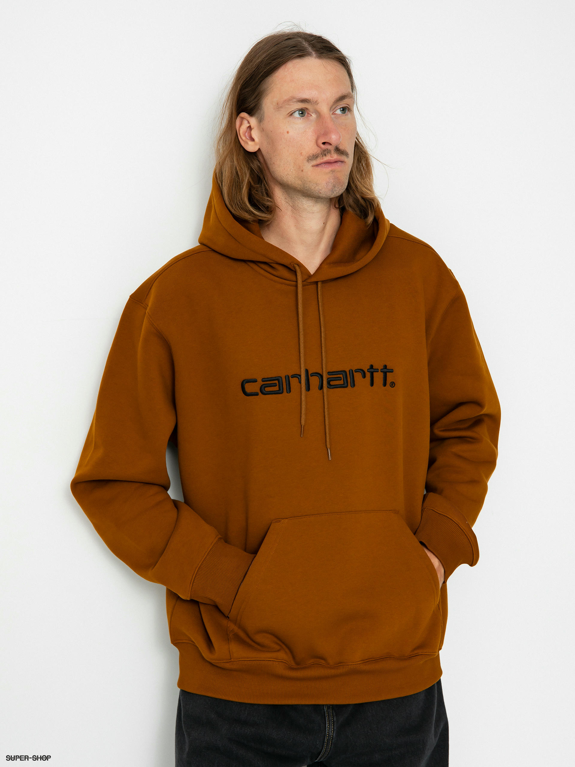 Carhartt WIP Carhartt HD Hoodie (deep h brown/black)