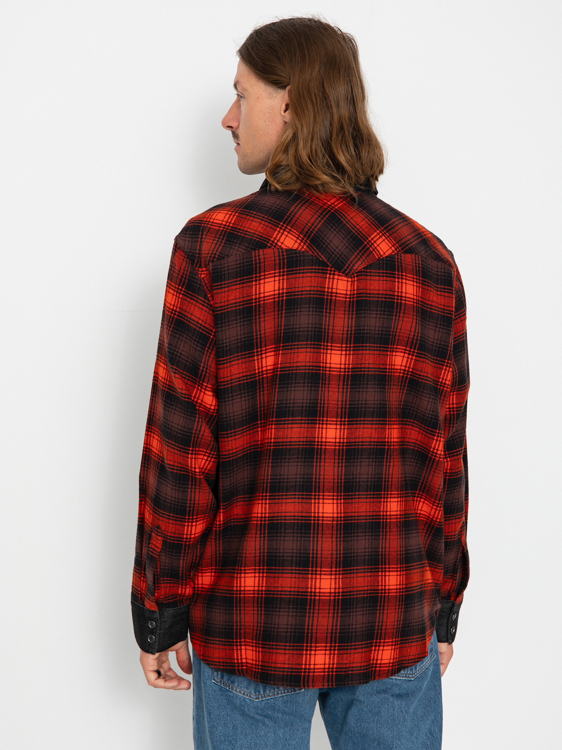 Levi's® Barstow Western Standard Hemd (red plaid)