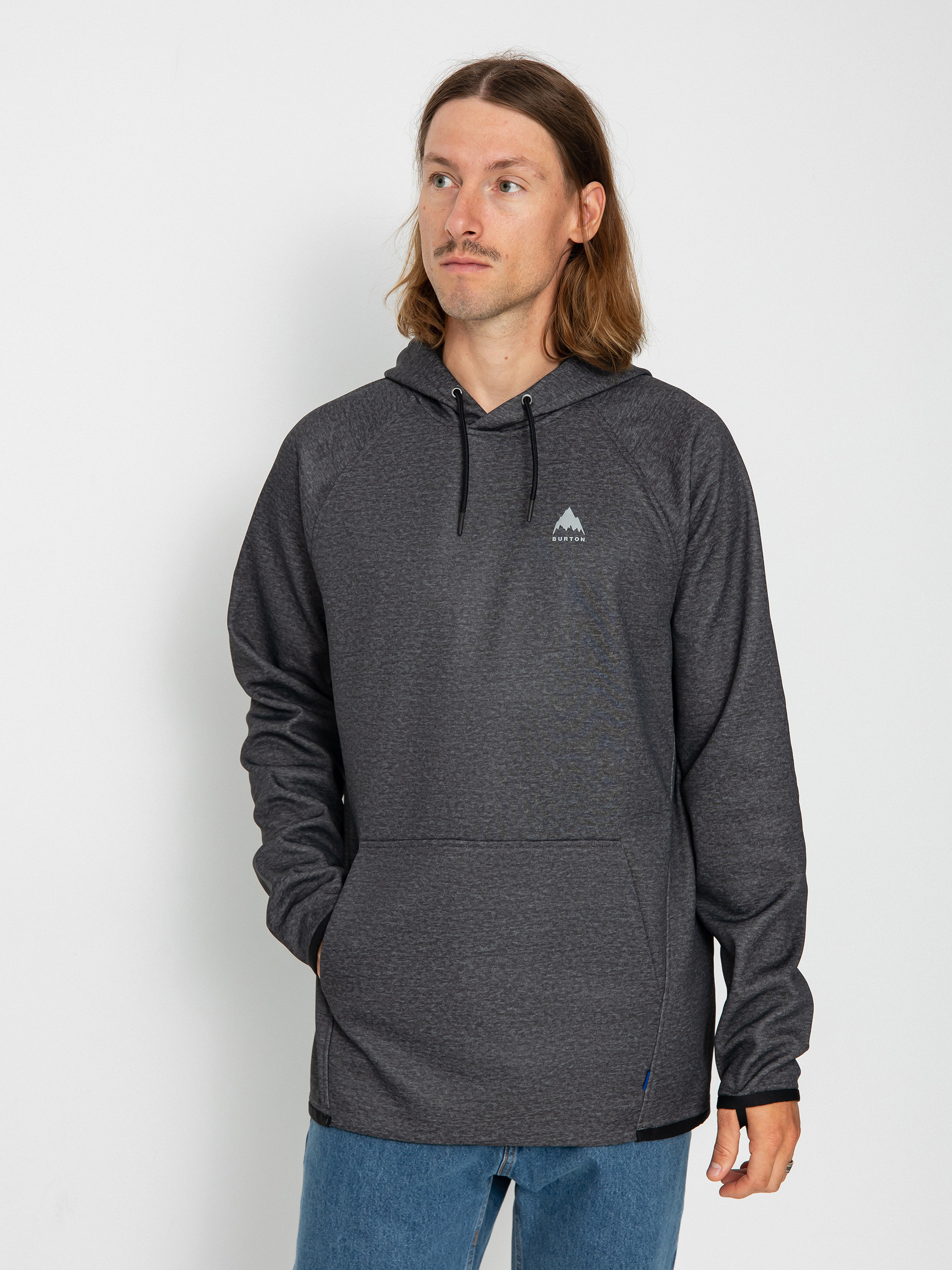 Burton Crown Weatherproof HD Hoodie (true black heather)