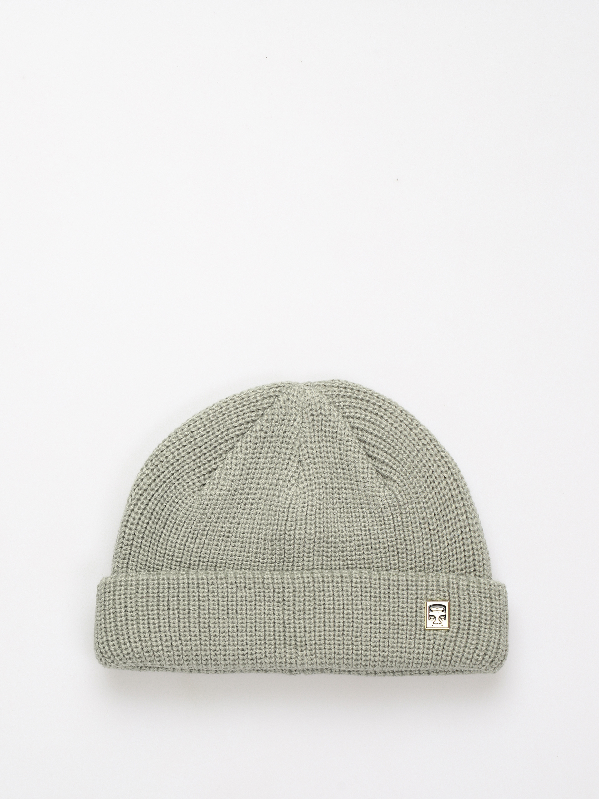 obey micro beanie white