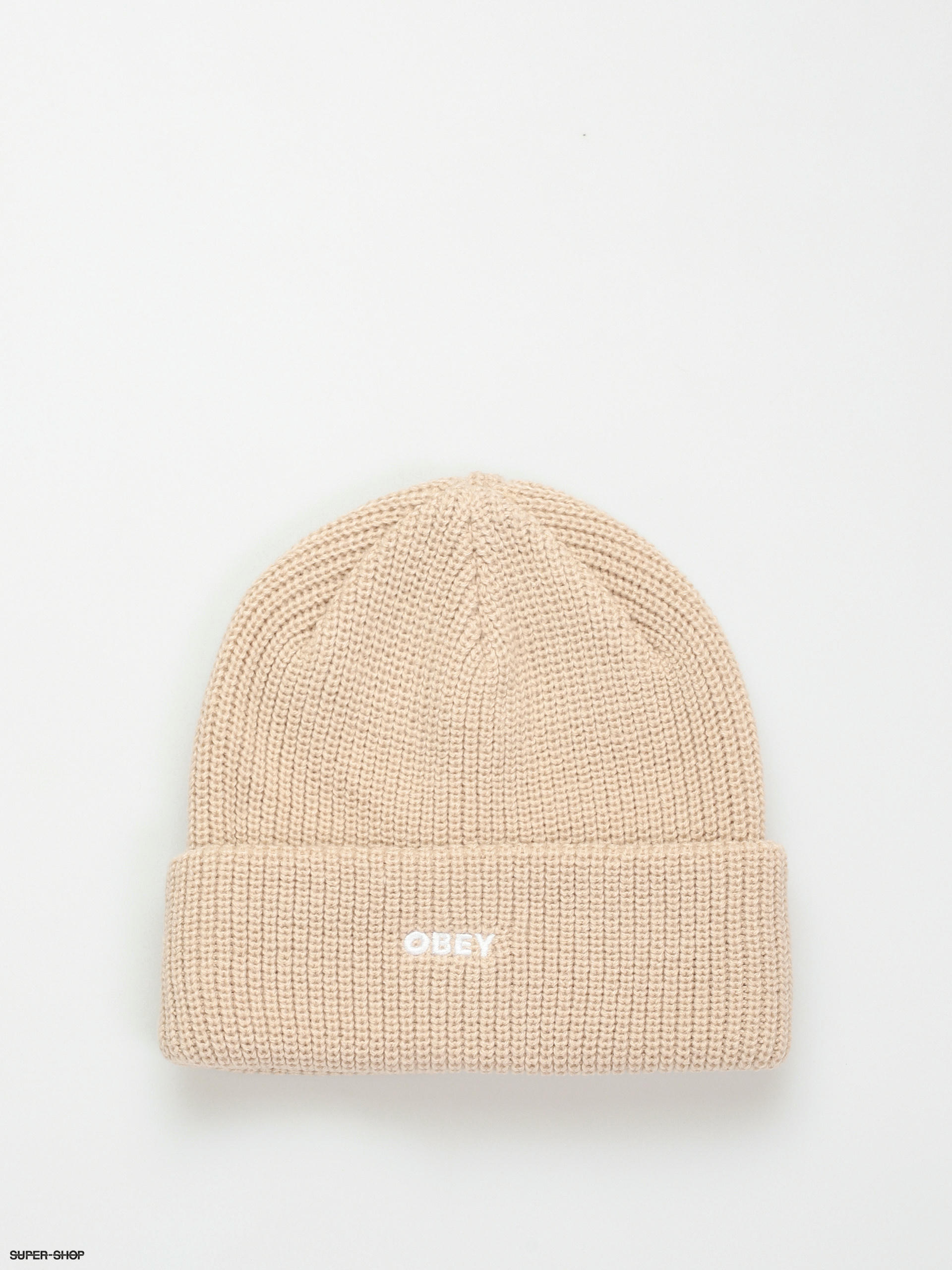 Grey store obey beanie