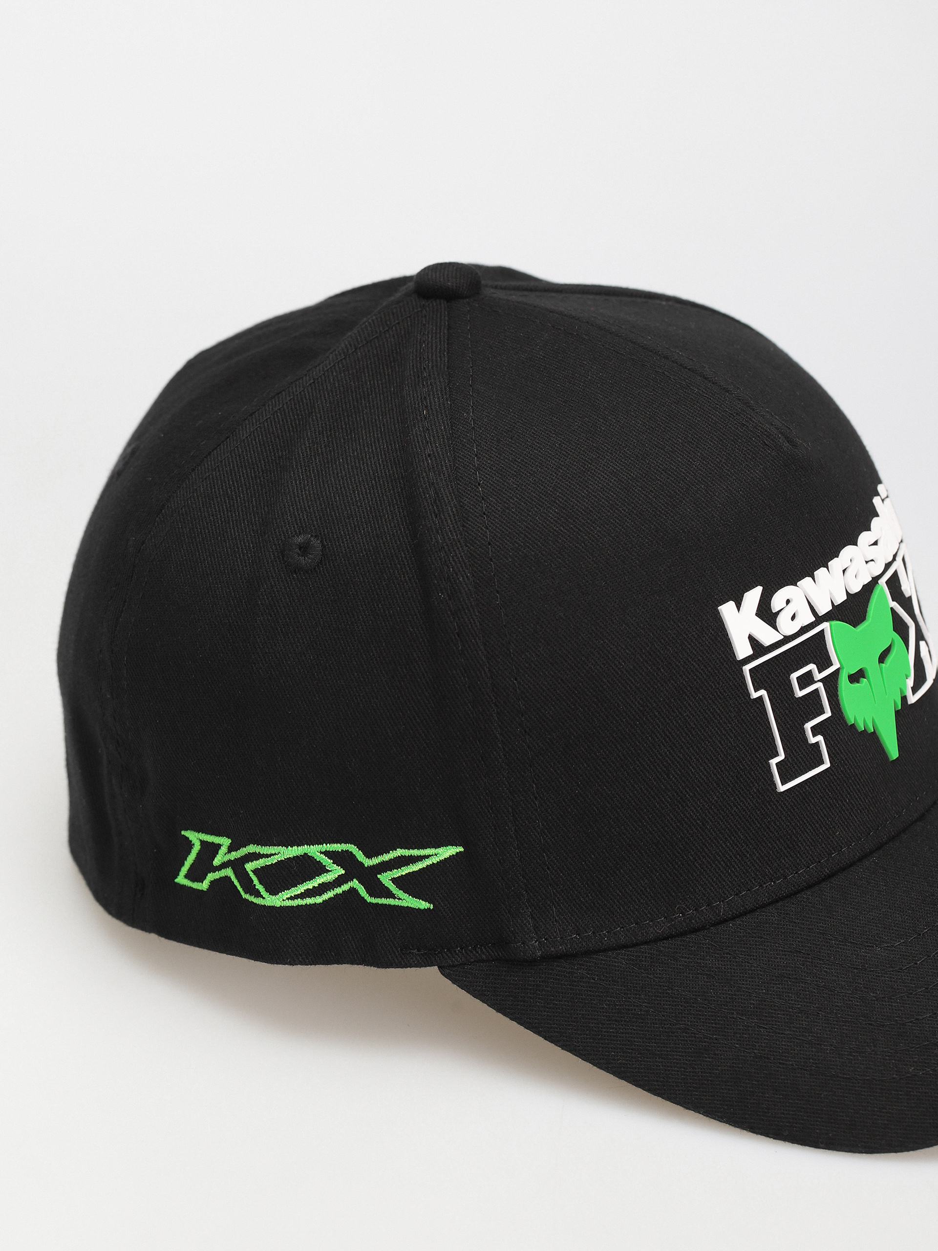 Fox X Kawi Flexfit Cap - black (black)