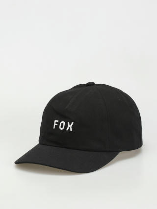 Fox Wordmark Adjustable Cap (black)