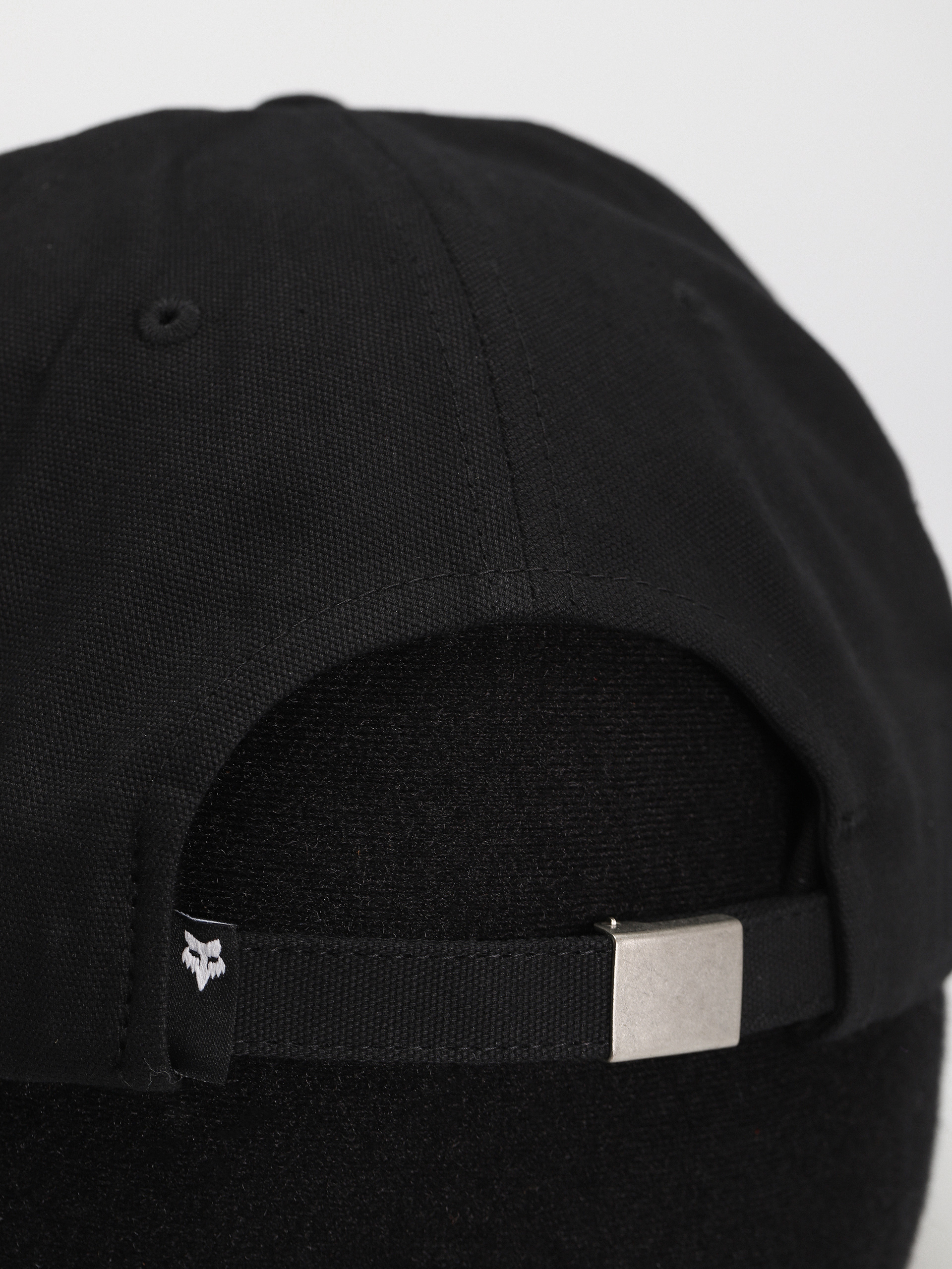 Fox Wordmark Adjustable Cap (black)