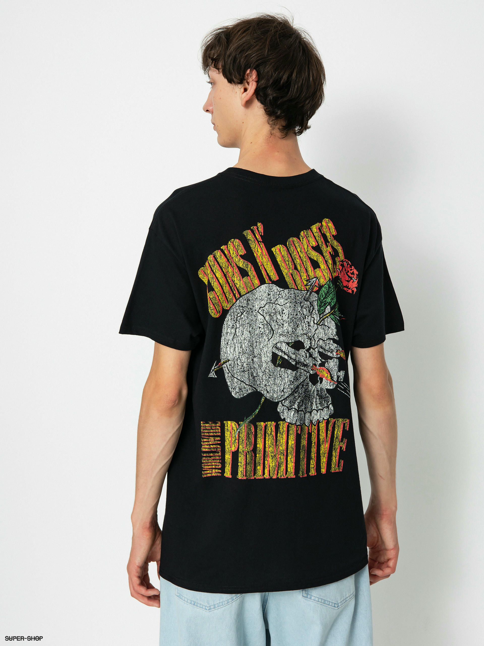 Primitive X Guns N Roses Nightrain T shirt black