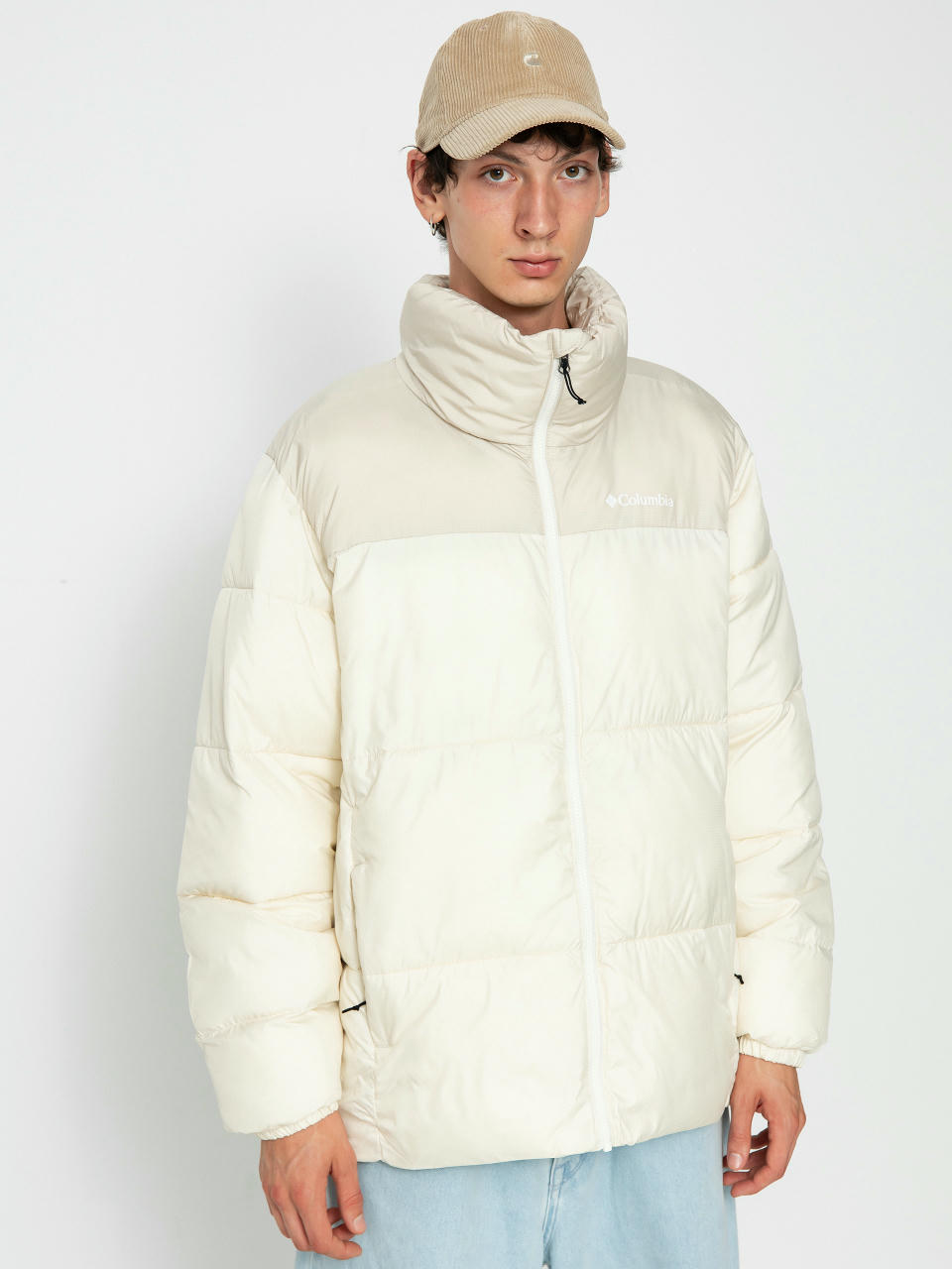 Columbia Puffect II Jacket (chalk/dark stone)