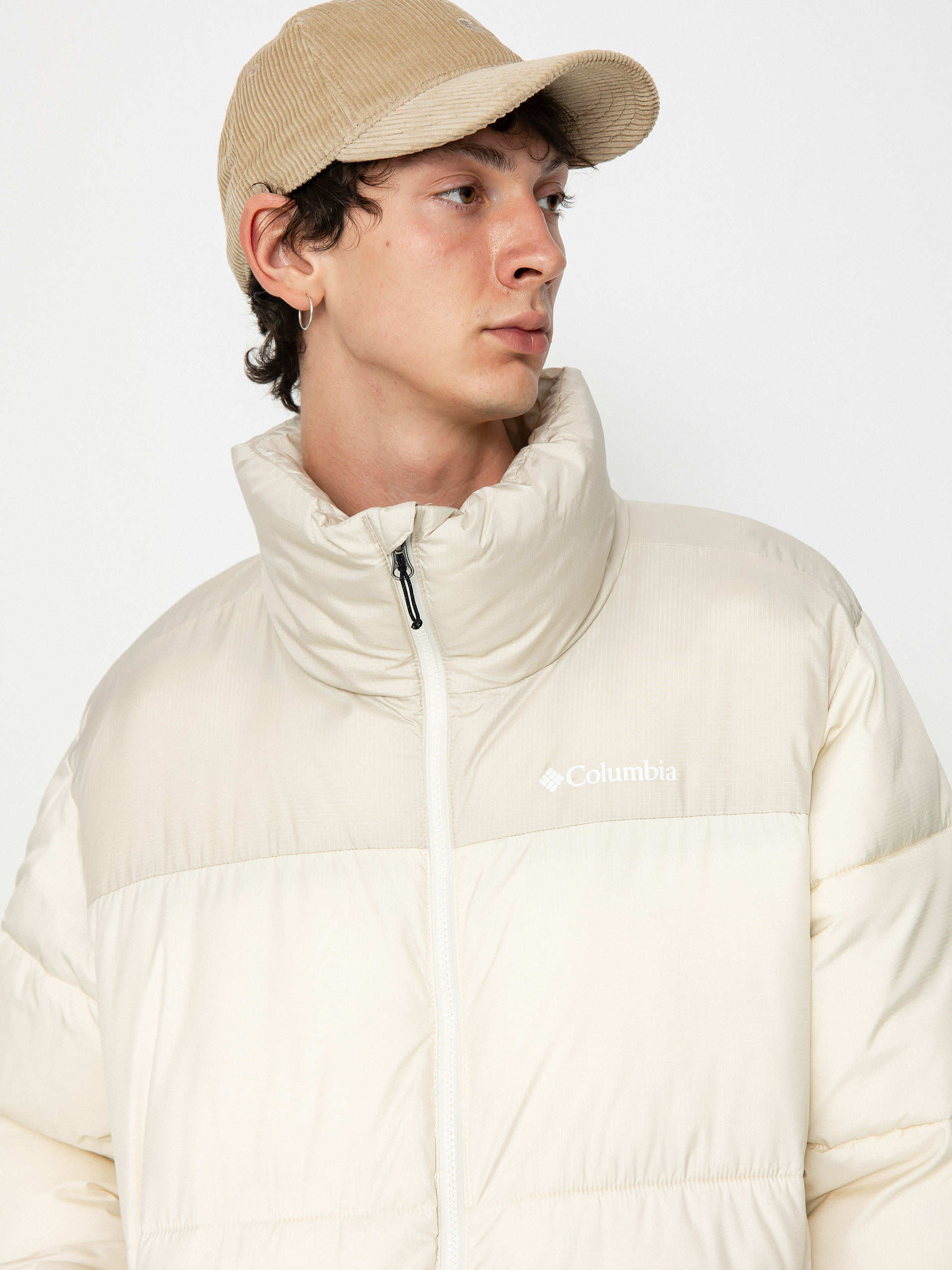Columbia Puffect II Jacket - brown (chalk/dark stone)
