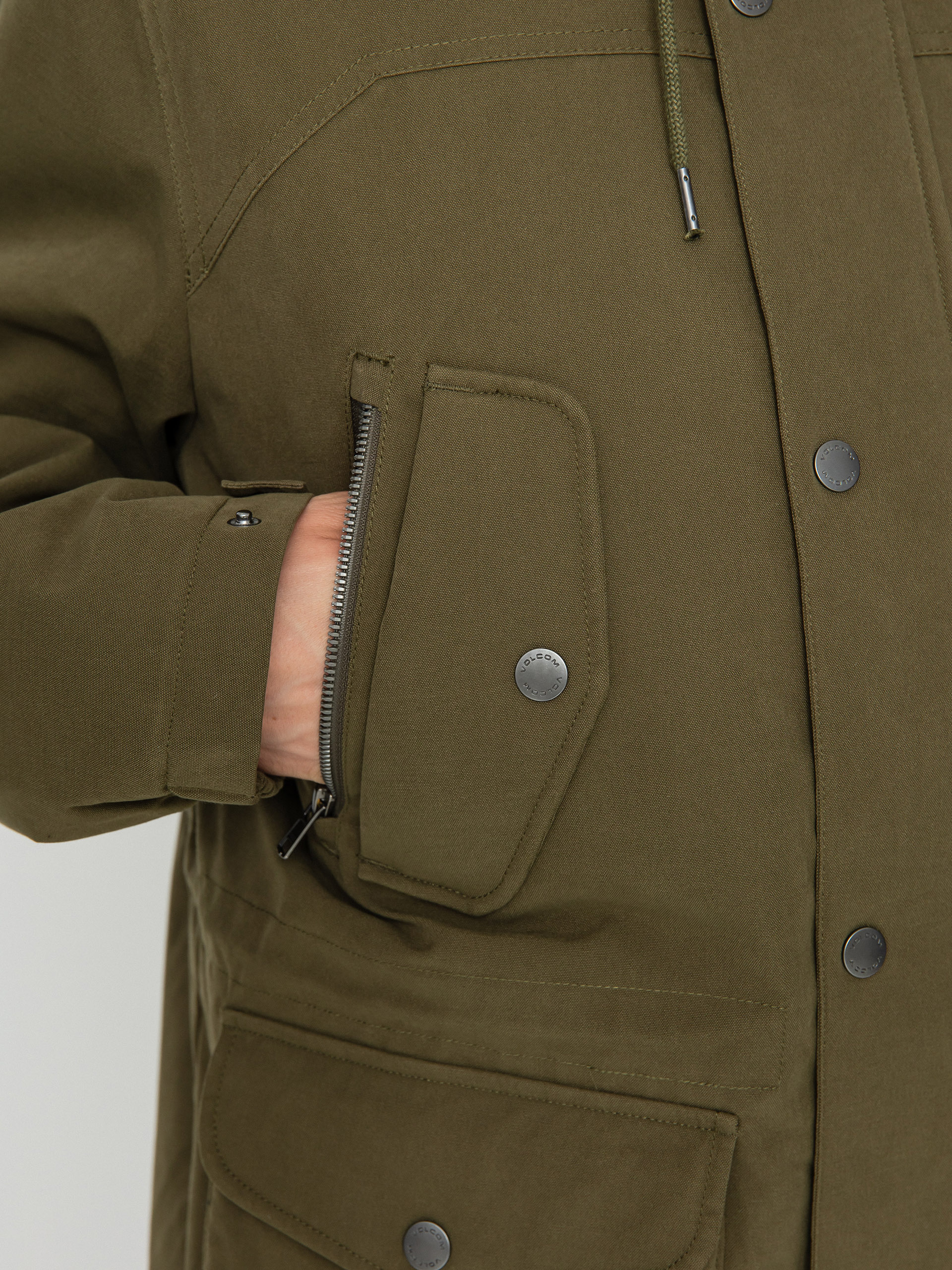 Volcom Starget 5K Parka Jacke (military)