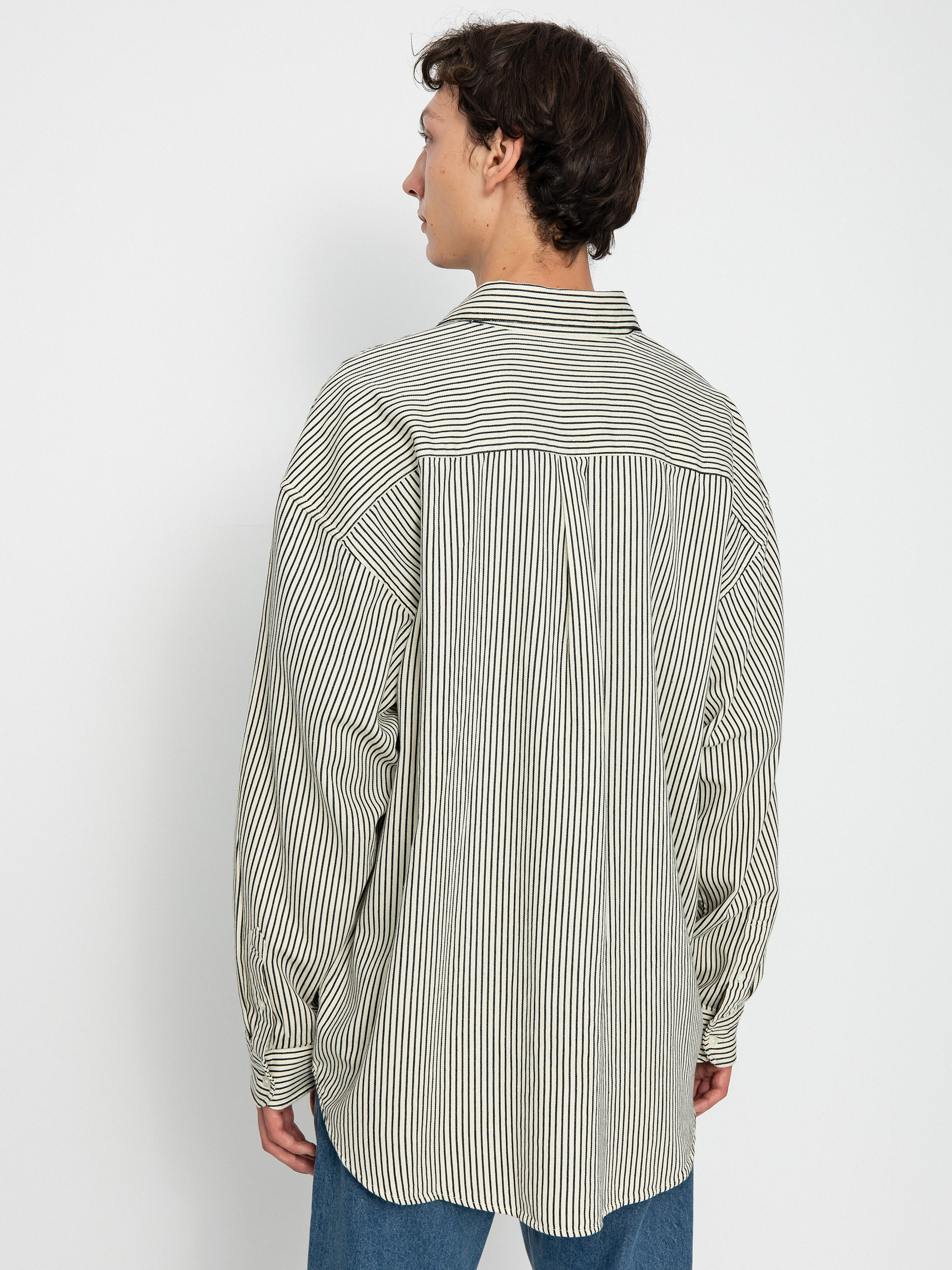 Carhartt WIP Kyle Shirt (kyle stripe salt/black)