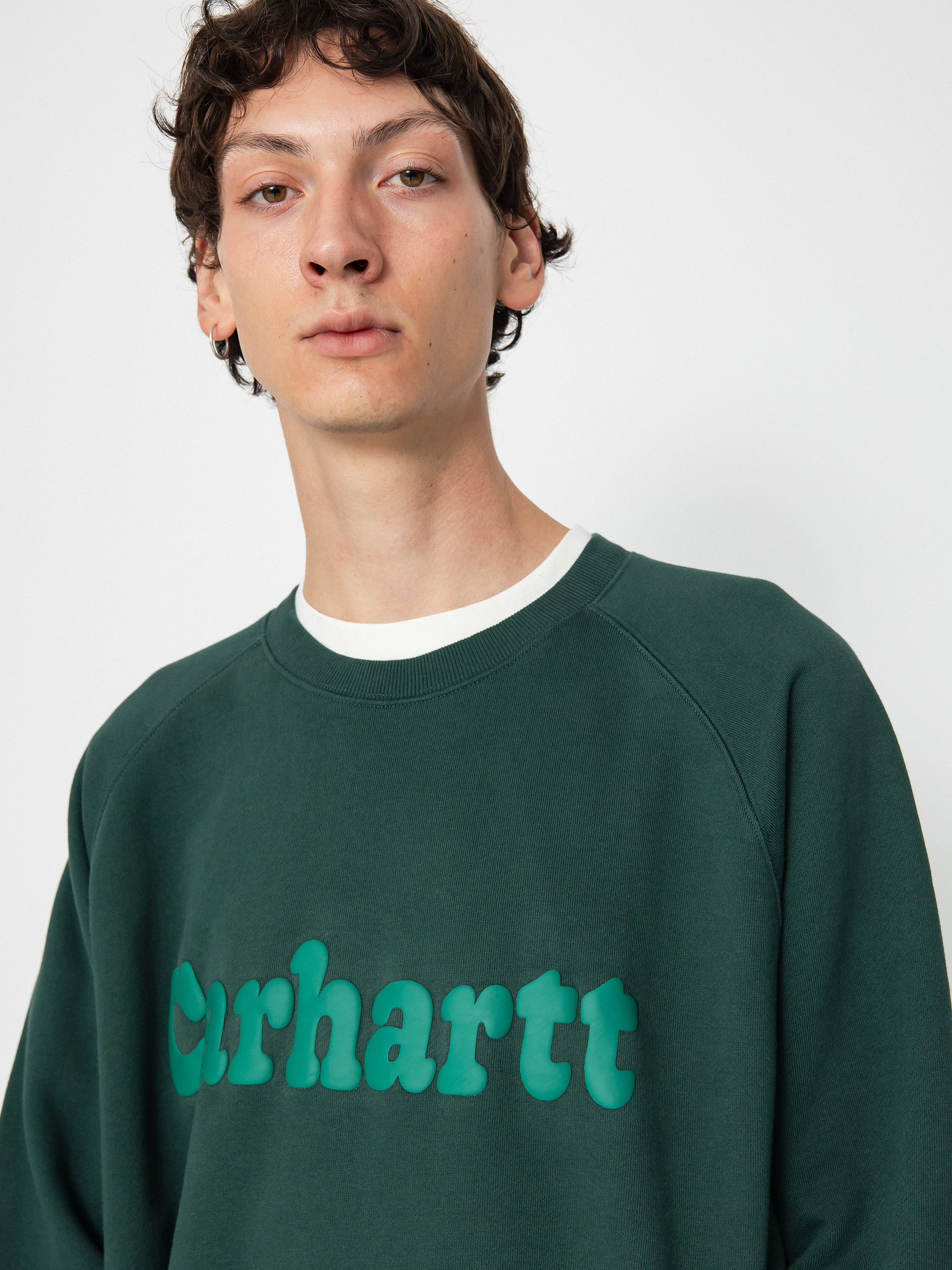 Carhartt WIP Bubbles Sweatshirt (discovery green/green)