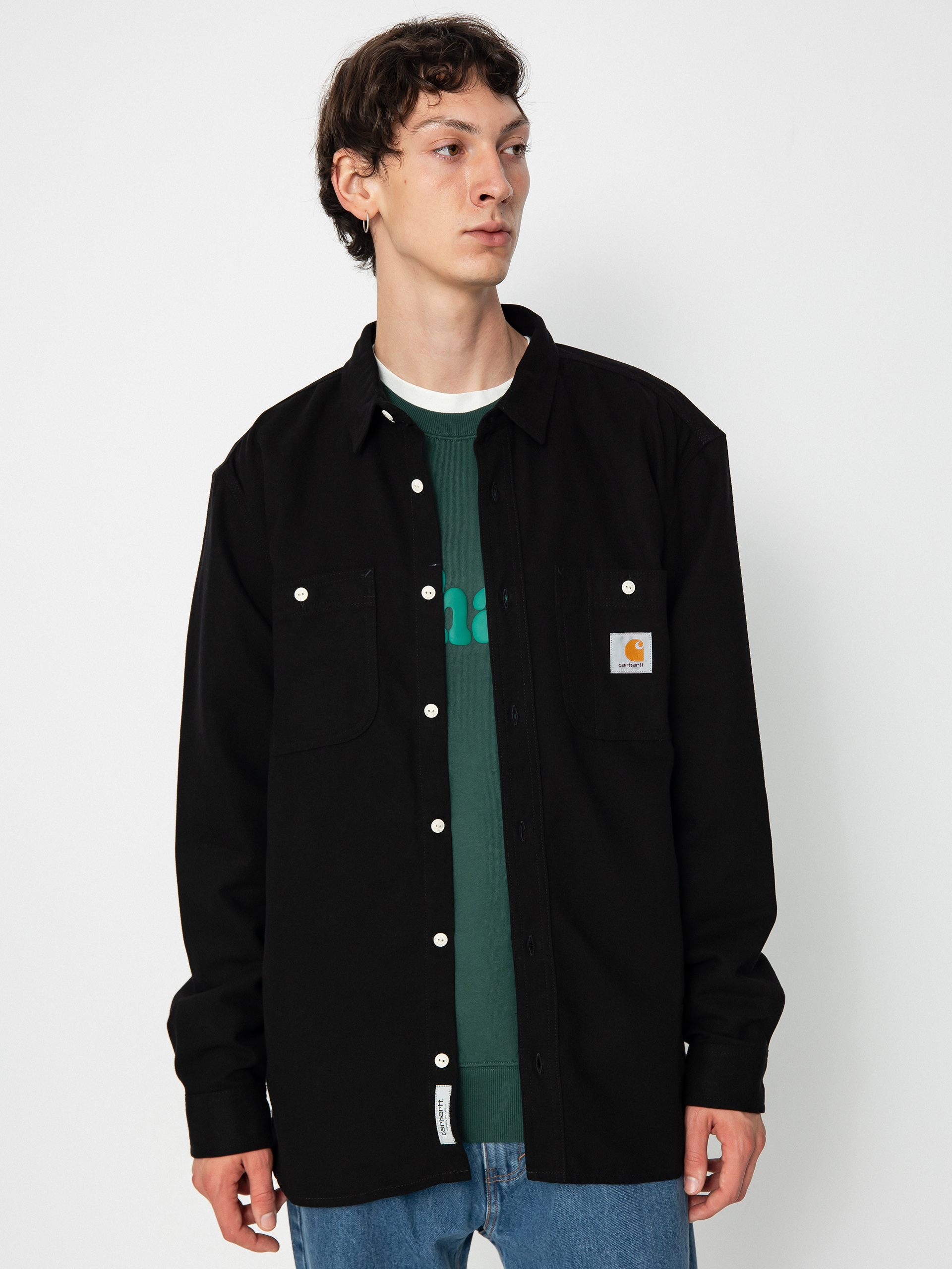 Carhartt WIP Clink Hemd (black)