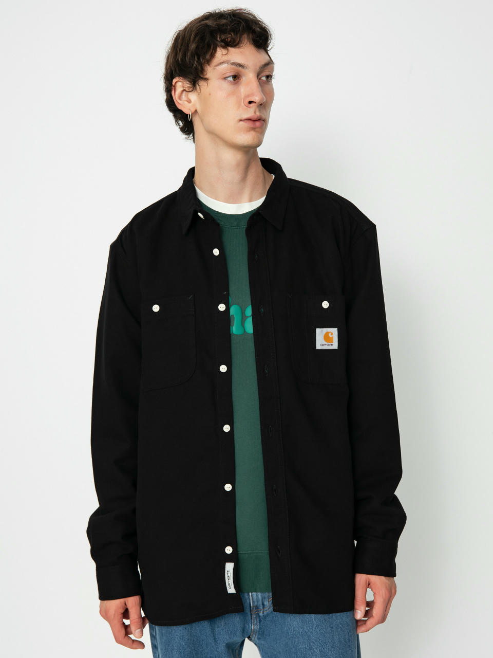 Carhartt WIP Clink Shirt (black)