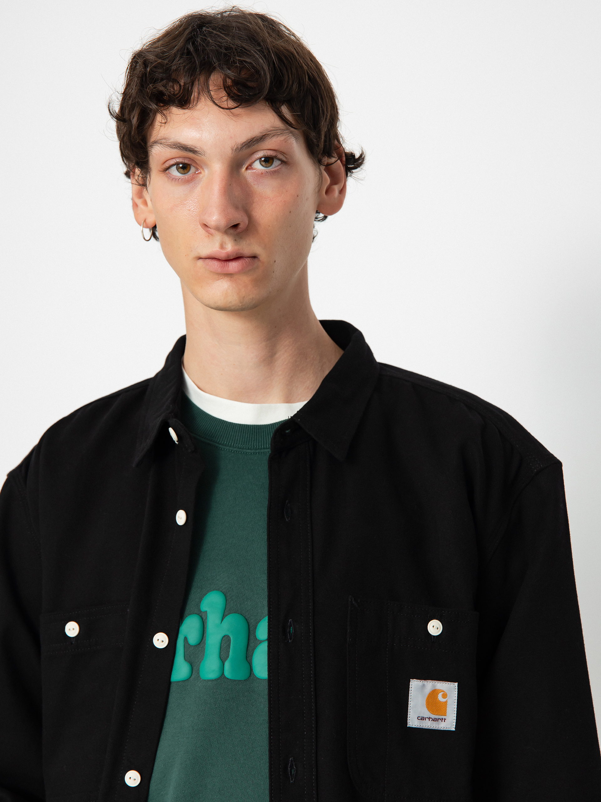 Carhartt WIP Clink Shirt - black (black)